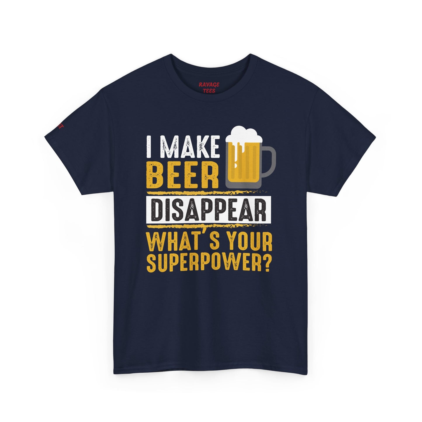 Unisex Beer Superpower Tee | Funny T-Shirt for Beer Lovers