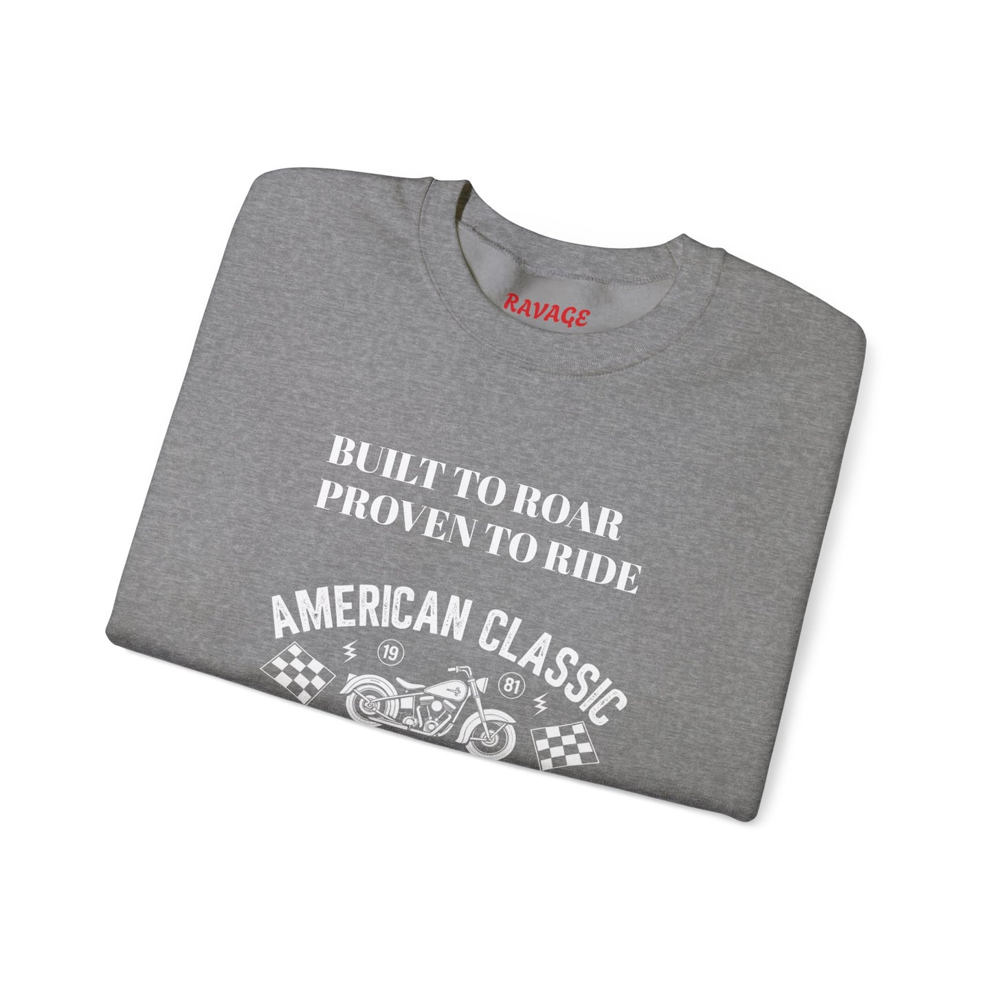 American Classic Cozy Unisex Sweatshirt for All Seasons, Casual Wear