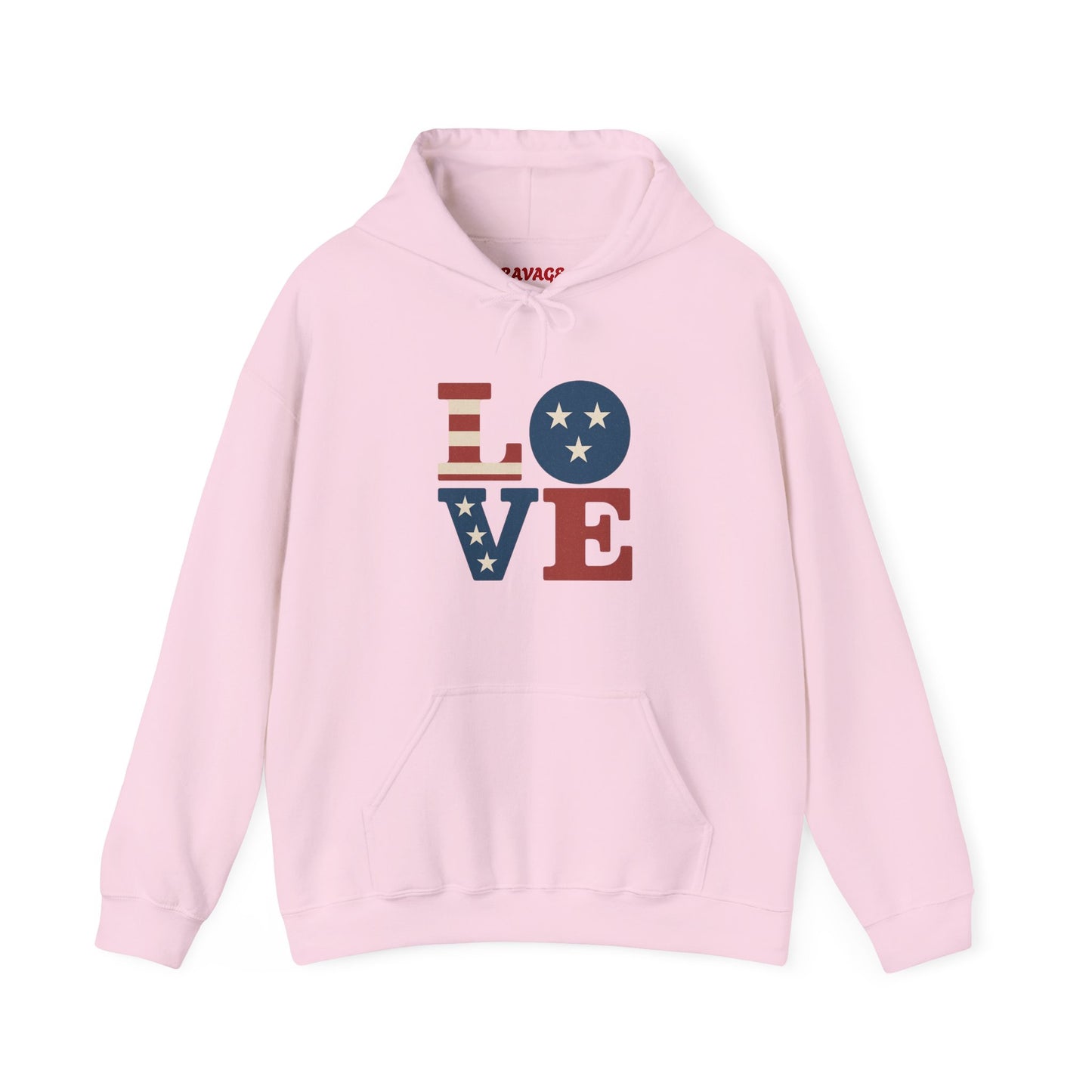 Unisex Hooded Sweatshirt with 'LOVE' Design - Cozy Gift for Friends, Valentine's Day, Casual Wear, Relaxation, Everyday Use
