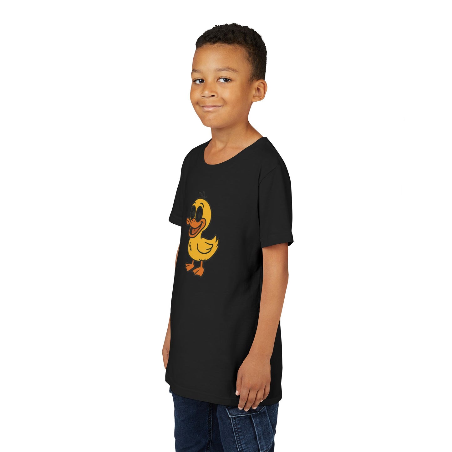 Adorable Duck Youth T-Shirt | Funny Kids Graphic Tee, Animal Print Shirt, Birthday Gift, Summer Outfit