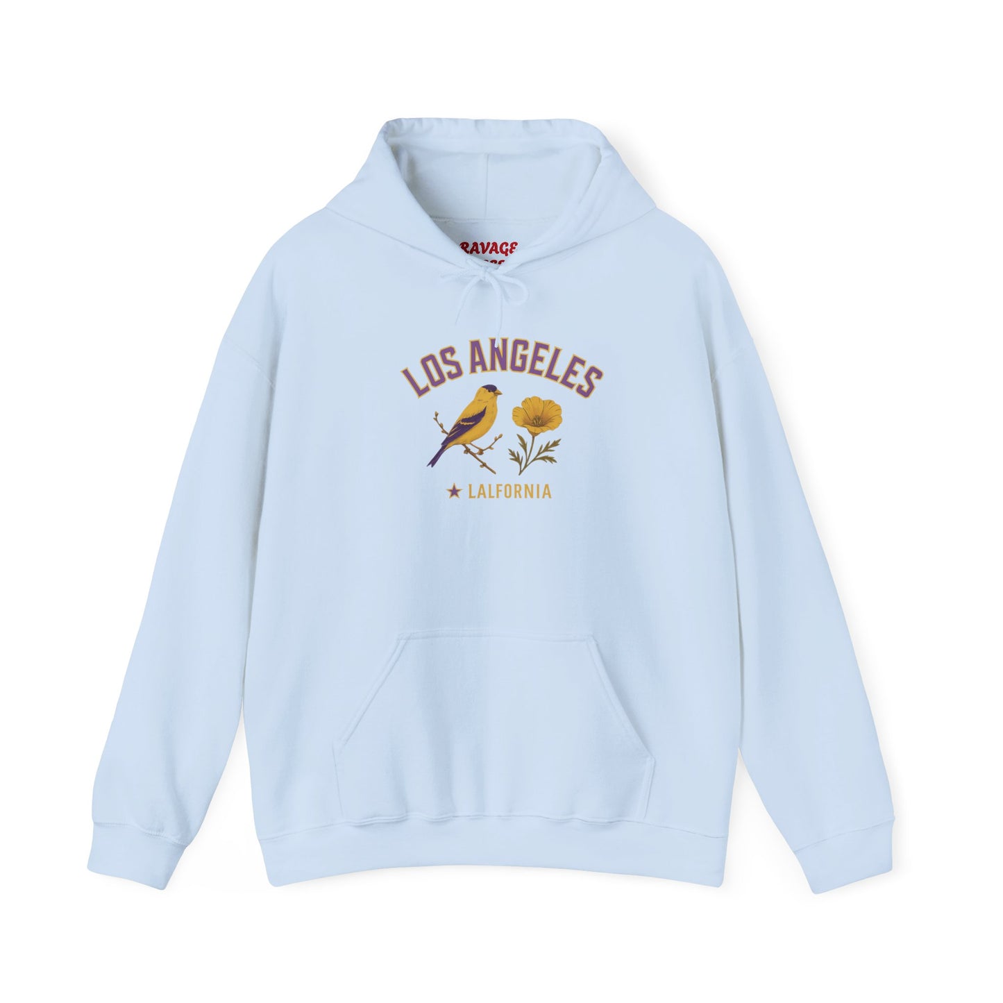LOS ANGELES Vintage Hoodie | Retro Style Hooded Sweatshirt, Cozy Fall & Winter Wear, Travel Gift for Atlanta Lovers