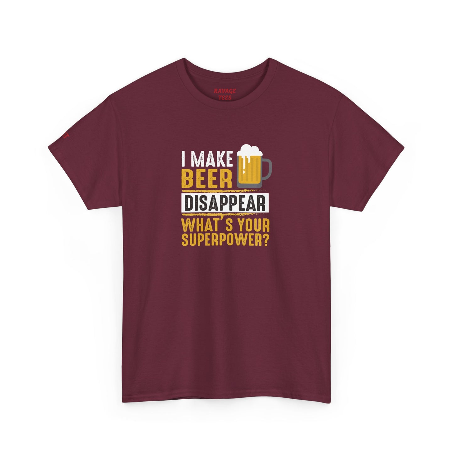 Unisex Beer Superpower Tee | Funny T-Shirt for Beer Lovers