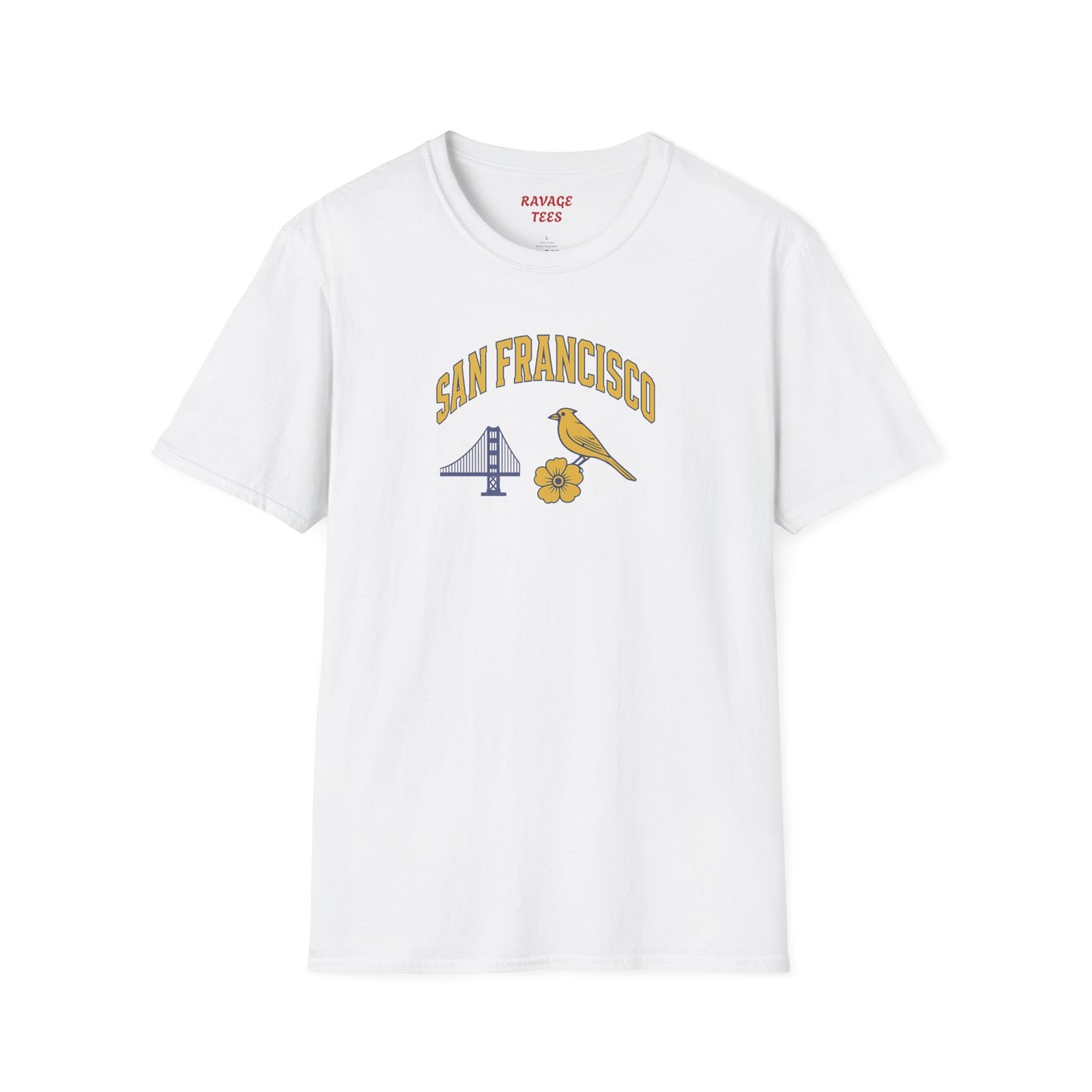 SAN FRANCISCO Vibes Unisex T-Shirt – Casual Summer Tee, Beachwear, Travel Outfit, Vacation Style, Gift for Him or Her