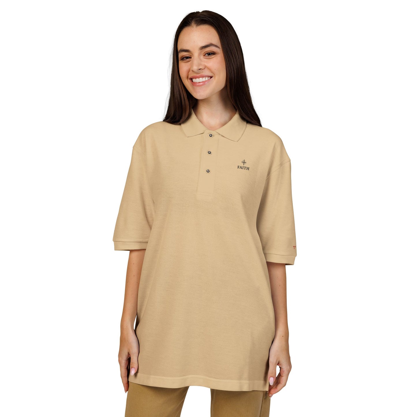 Stylish Unisex Polo Shirt - Embroidered Design, Casual Wear, Gift for Fathers Day, Summer Outfits, Comfortable Everyday Tops