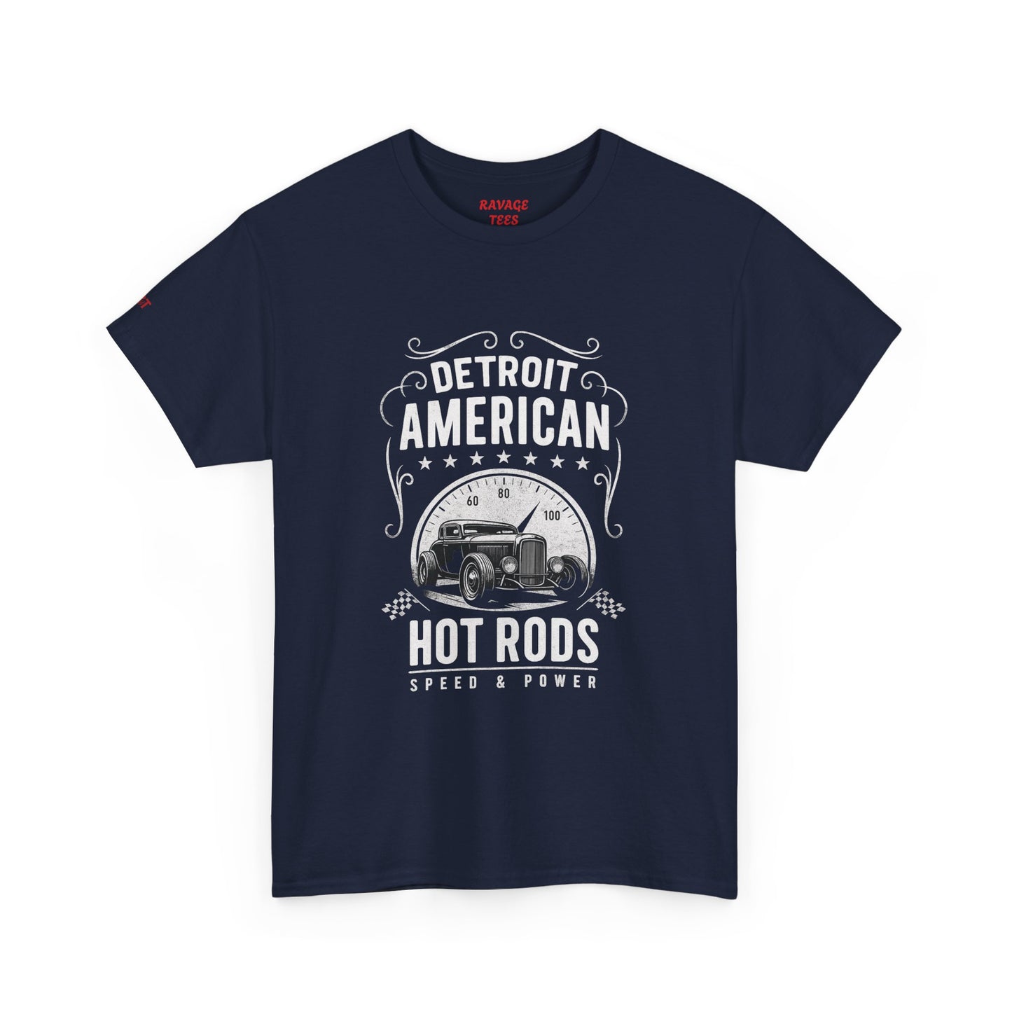 Vintage Hot Rod Unisex Heavy Cotton Tee, Classic Car Shirt