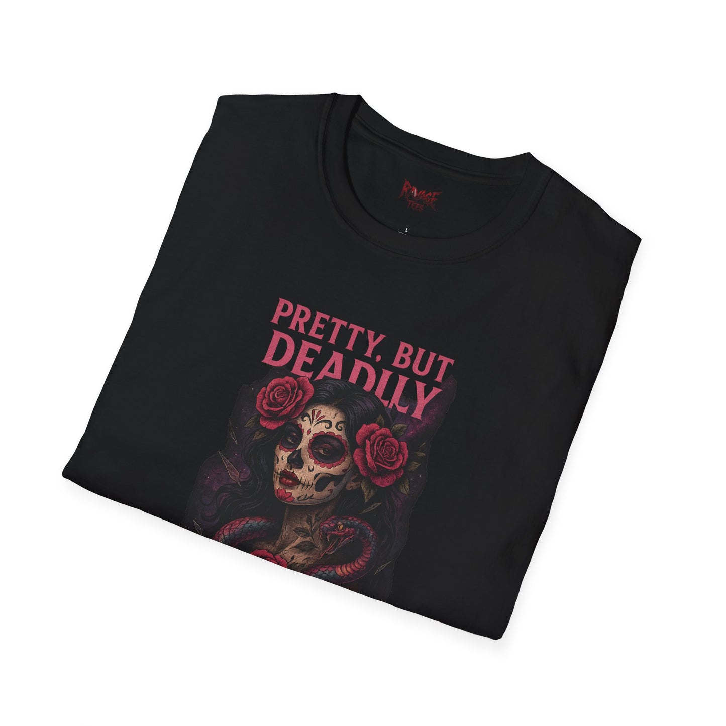 PRETTY, BUT DEADLY Graphic T-Shirt – Unisex Tee | Eco-Friendly Nature Shirt for Summer Style, Casual Wear & Gifts for Nature Lovers
