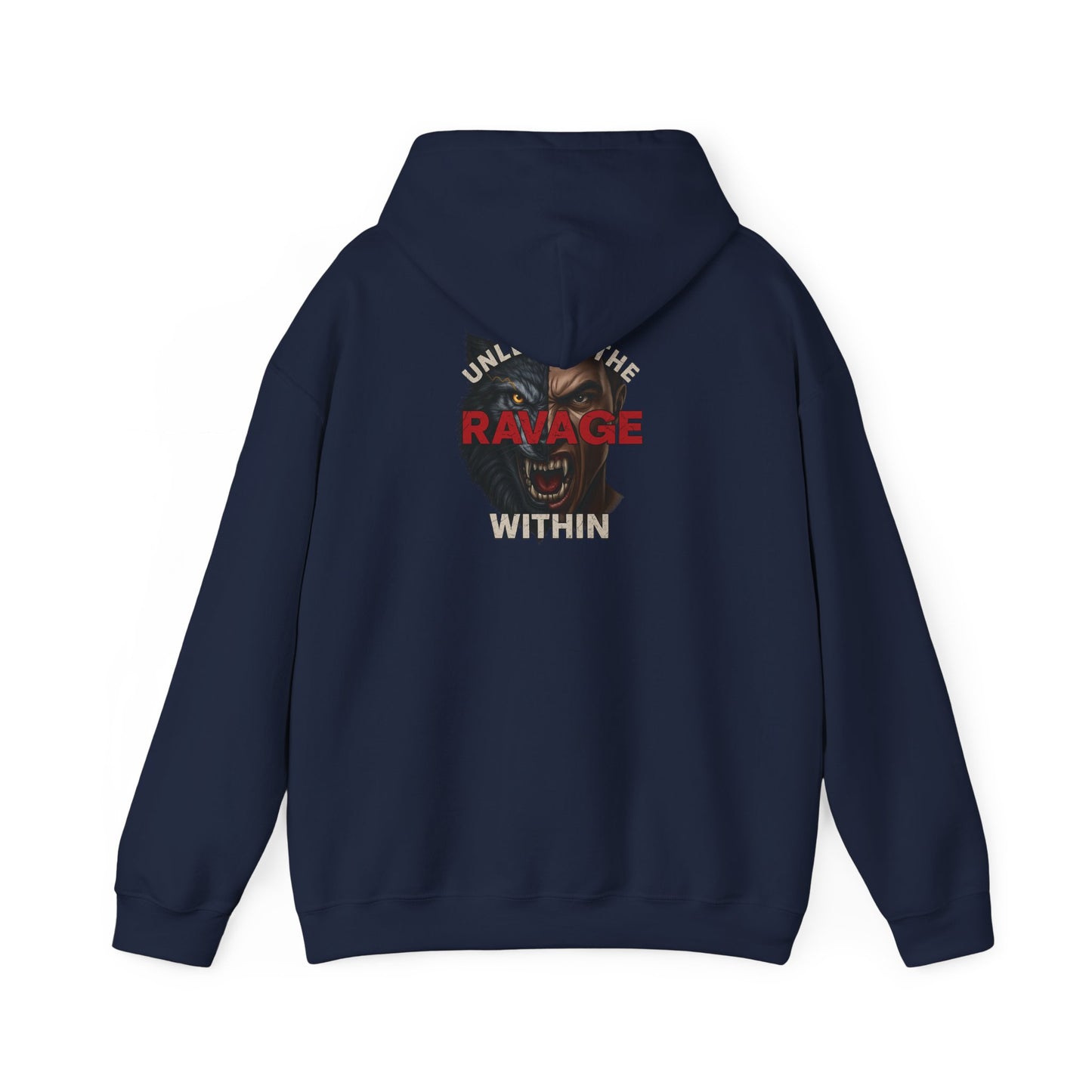 Unleash the Ravage Within Hoodie, Motivational Sweatshirt for Fitness Lovers, Cozy Hoodie for Gym, Gift for Athletes, Unisex Sweatshirt