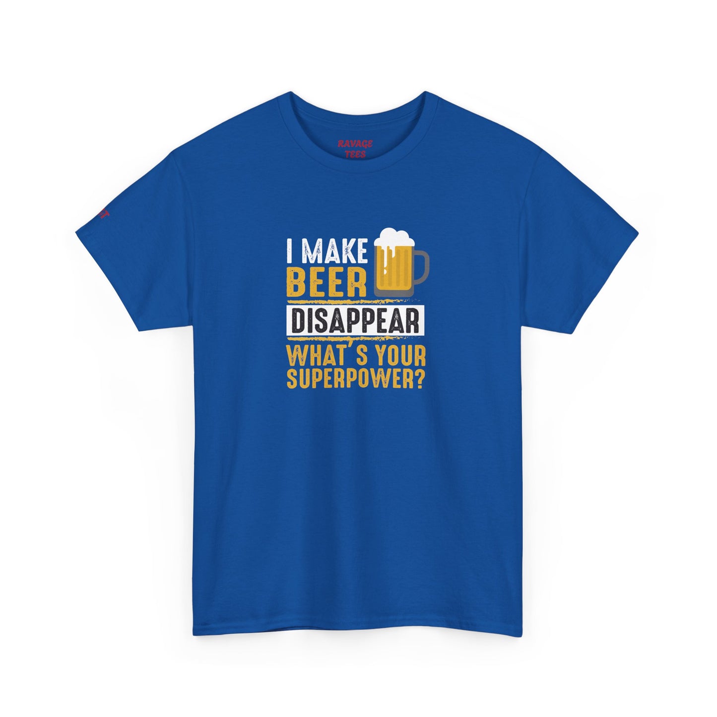 Unisex Beer Superpower Tee | Funny T-Shirt for Beer Lovers
