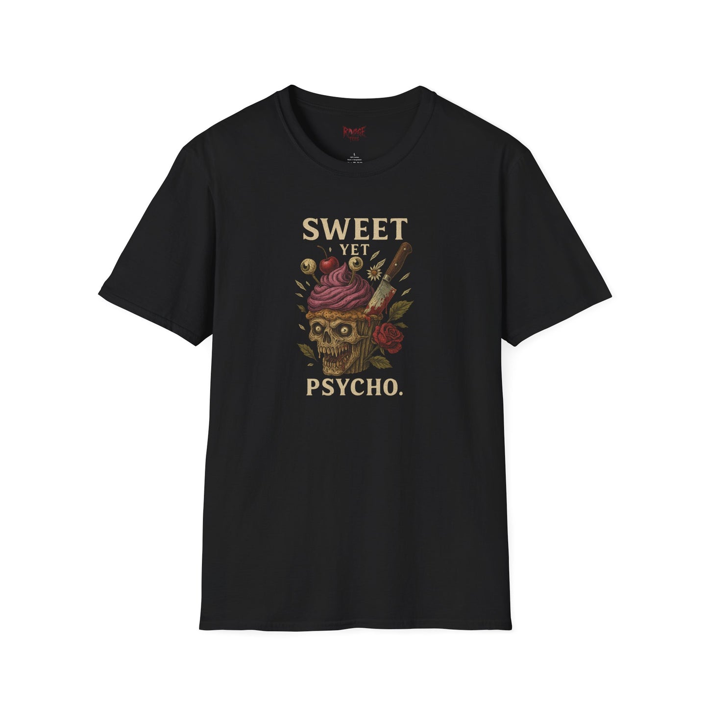 SWEET YET PSYCHO Graphic T-Shirt – Unisex Tee | Eco-Friendly Nature Shirt for Summer Style, Casual Wear & Gifts for Nature Lovers