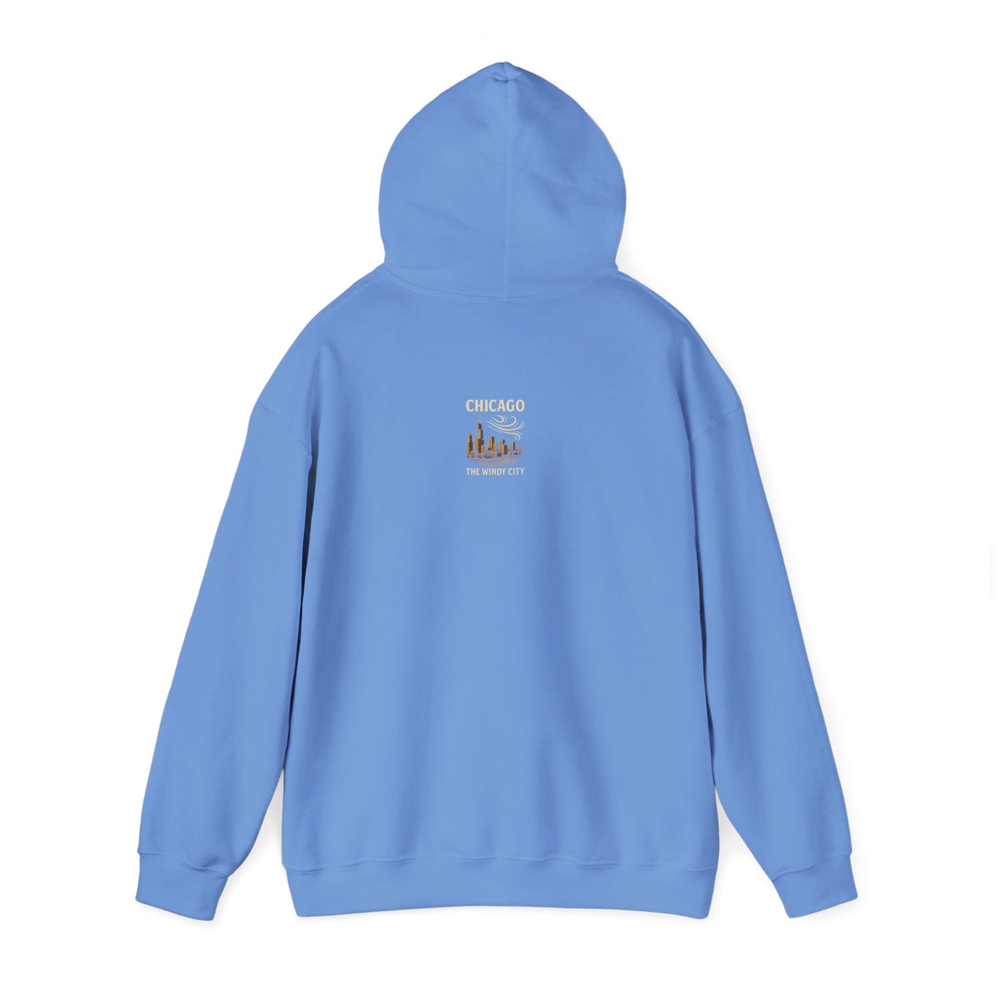 Chicago "The Windy City" Unisex Hoodie – Cozy Sweatshirt, Casual Travel Souvenir, Relaxed Streetwear Gift for Nature & City Lovers