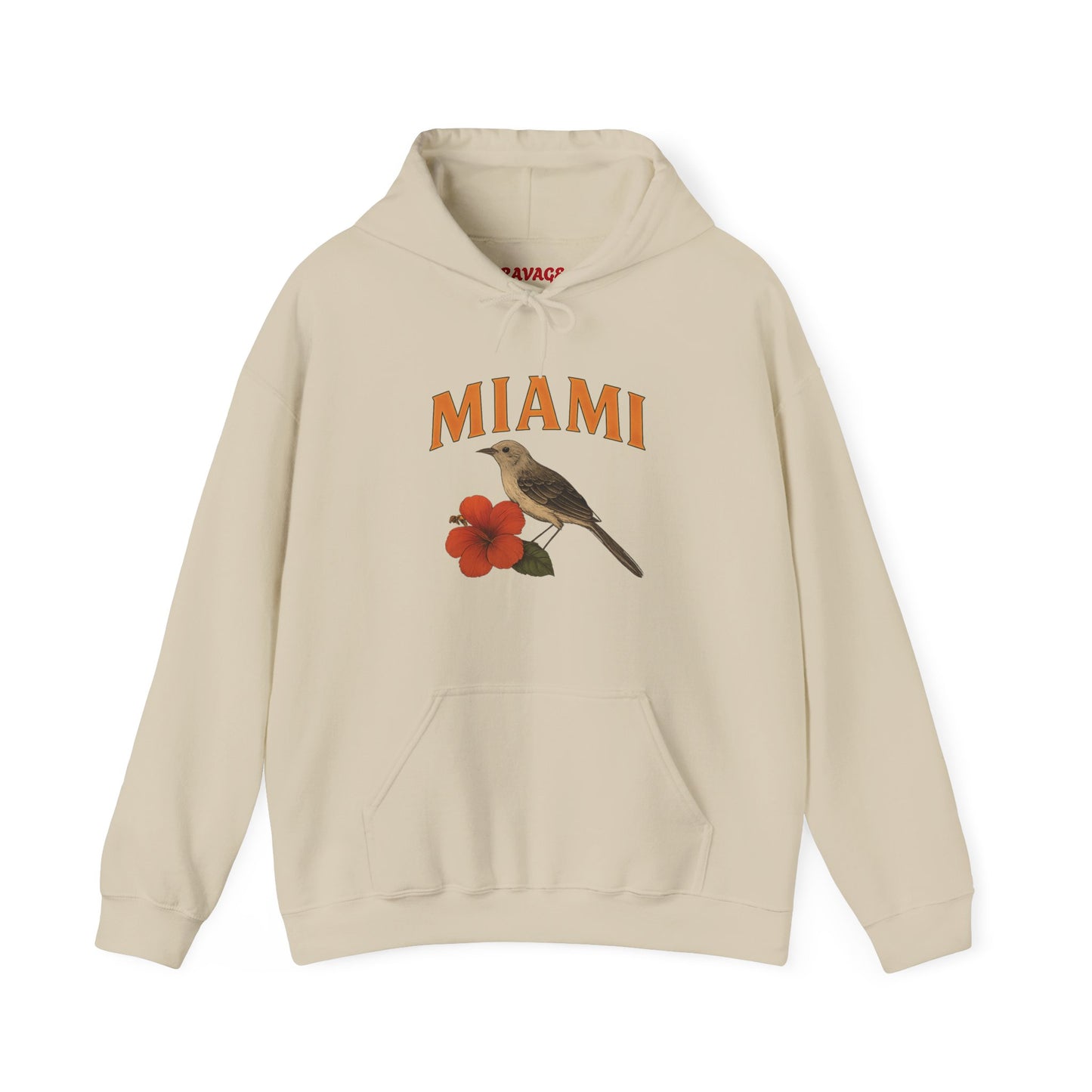 MIAMI THE 305 Unisex Hoodie – Cozy Sweatshirt, Casual Travel Souvenir, Relaxed Streetwear Gift for Nature & City Lovers