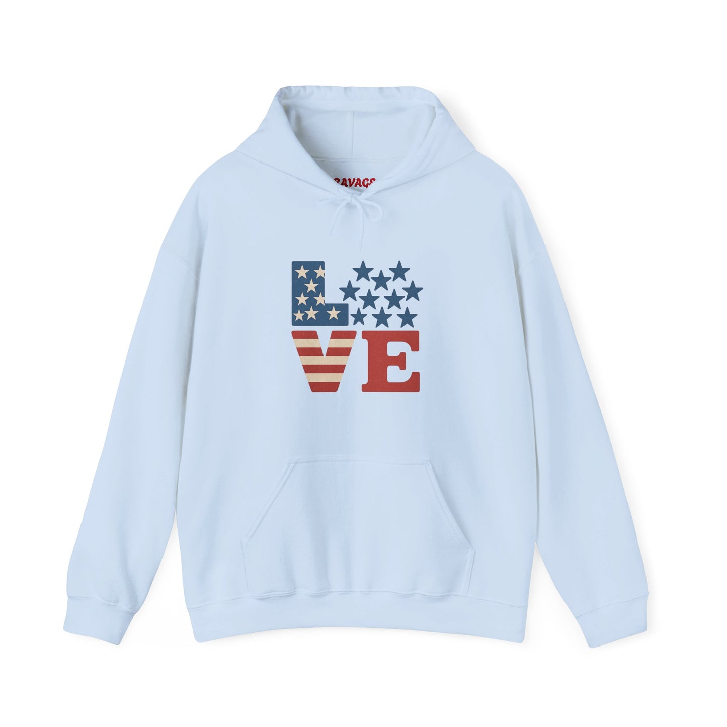 Unisex Hooded Sweatshirt with 'LOVE' Design - Cozy Gift for Friends, Valentine's Day, Casual Wear, Relaxation, Everyday Use