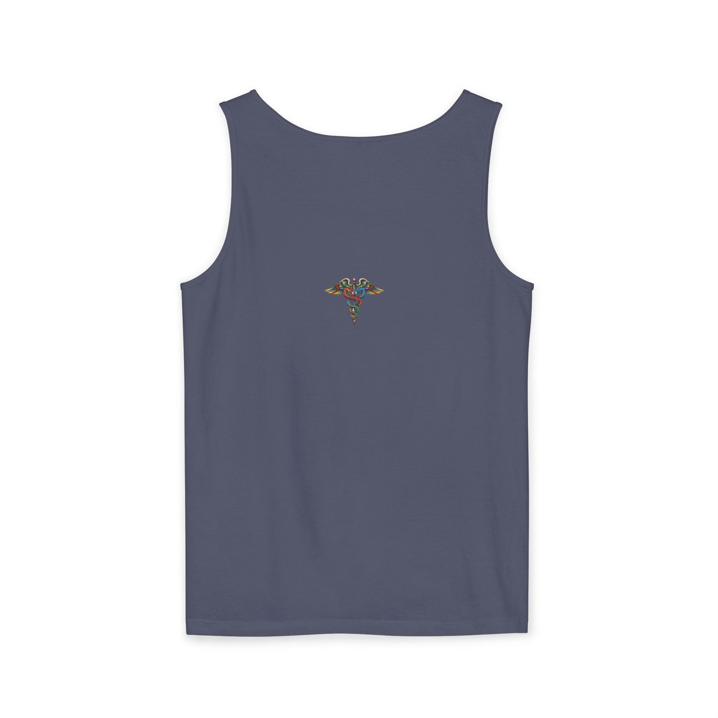 Tattooed Nurse Garment-Dyed Tank Top, Gift for Nurses, Casual Summer Wear