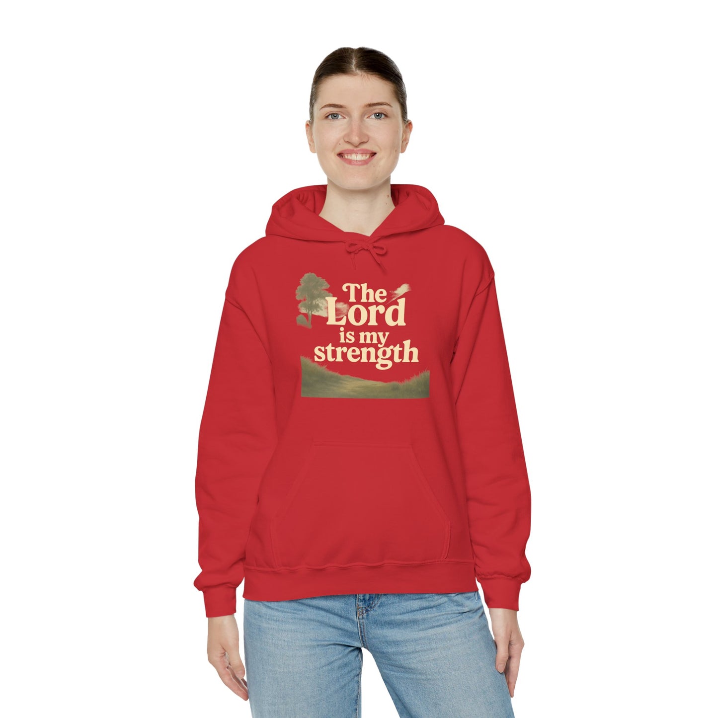 Faith-Inspired Hooded Sweatshirt, Cozy Christian Apparel, Gift for Believers, Inspirational Hoodie, Church Outing Wear