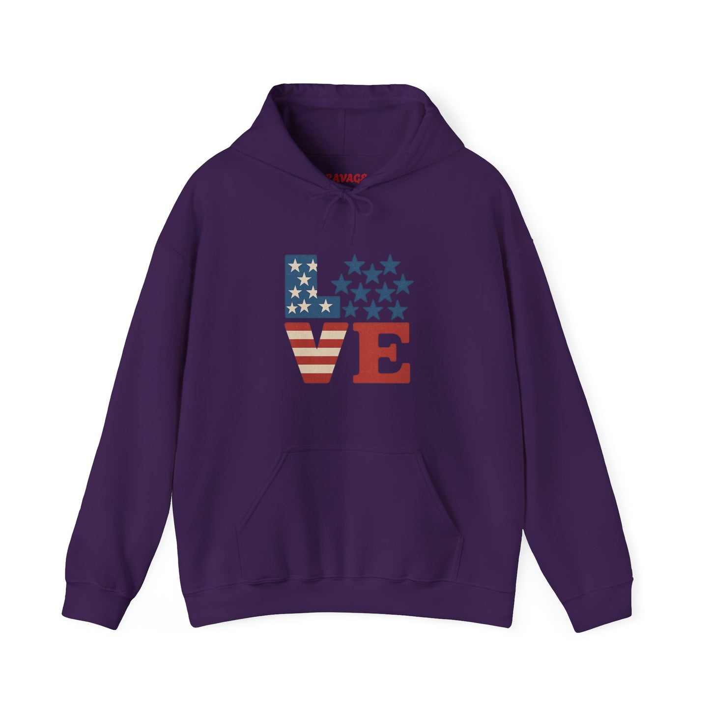 Unisex Hooded Sweatshirt with 'LOVE' Design - Cozy Gift for Friends, Valentine's Day, Casual Wear, Relaxation, Everyday Use