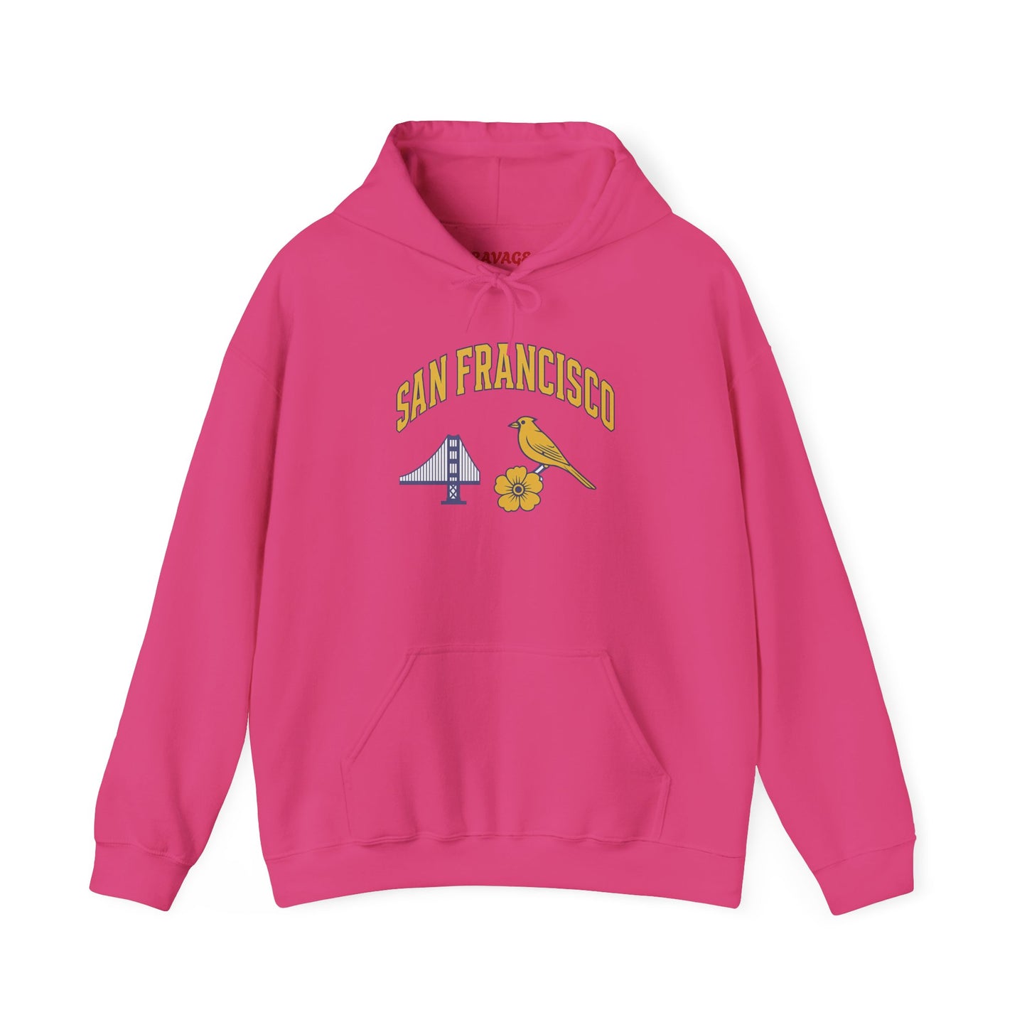 SAN FRANCISCO Unisex Hoodie – Cozy Sweatshirt, Casual Travel Souvenir, Relaxed Streetwear Gift for Nature & City Lovers