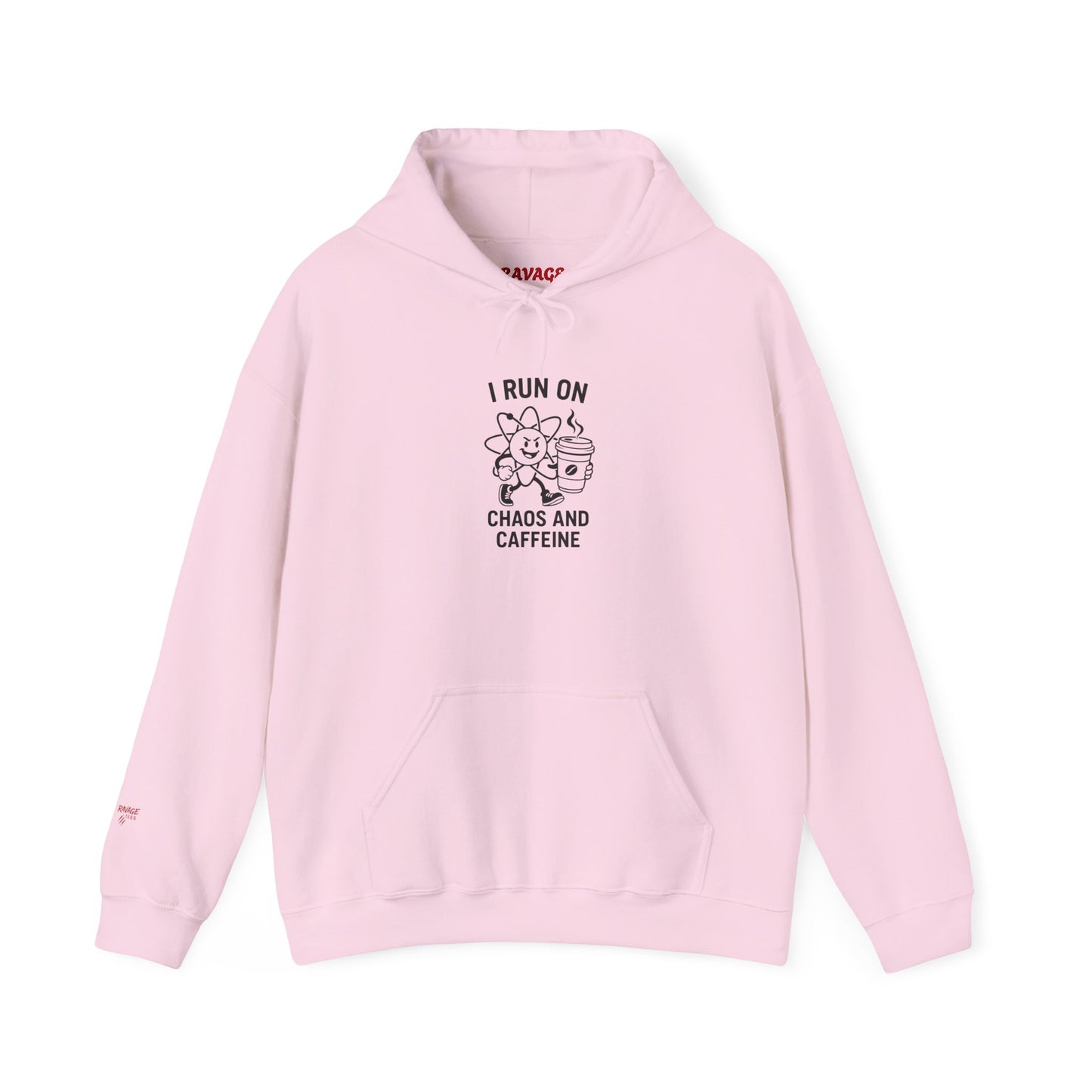 Caffeine Chaos Hoodie - Cozy Unisex Sweatshirt, Ideal for Coffee Lovers, Gift for Friends, Birthday, Relaxation, Casual Wear