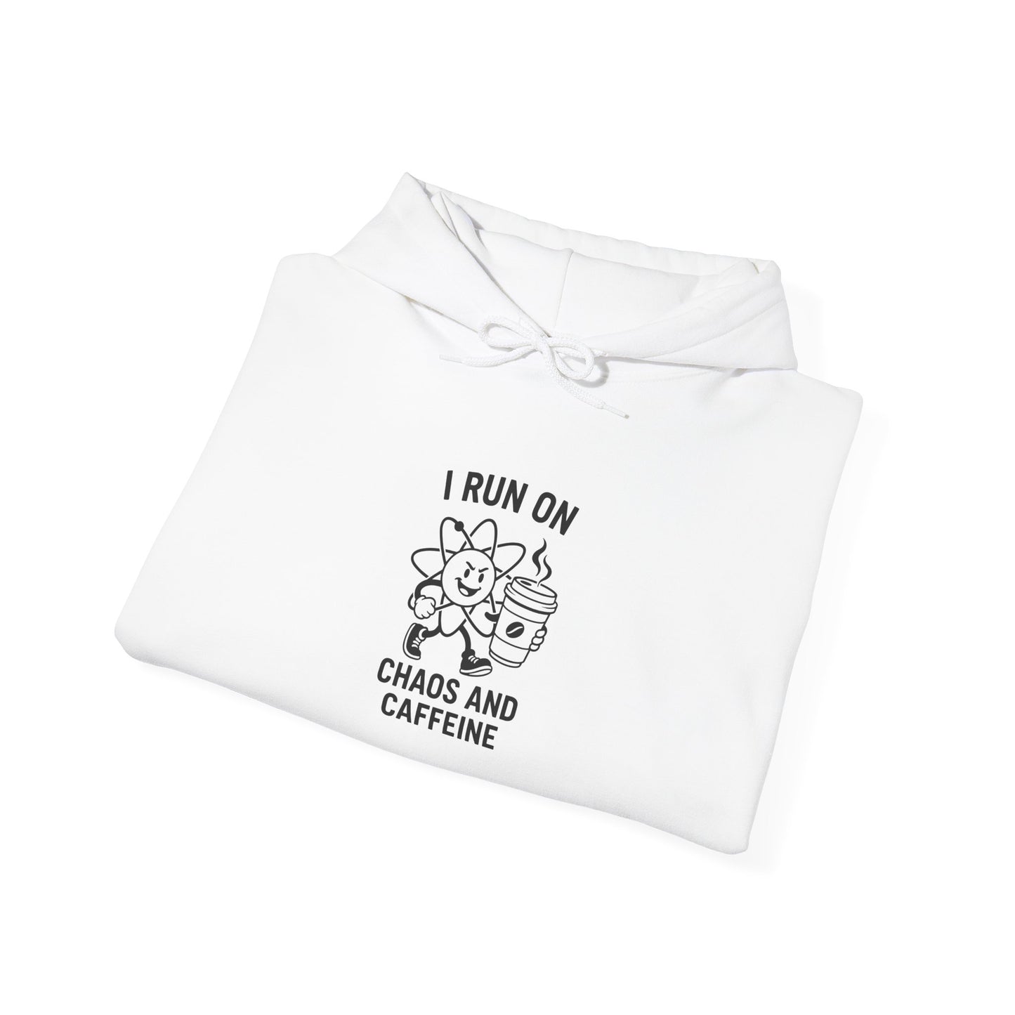 Caffeine Chaos Hoodie - Cozy Unisex Sweatshirt, Ideal for Coffee Lovers, Gift for Friends, Birthday, Relaxation, Casual Wear