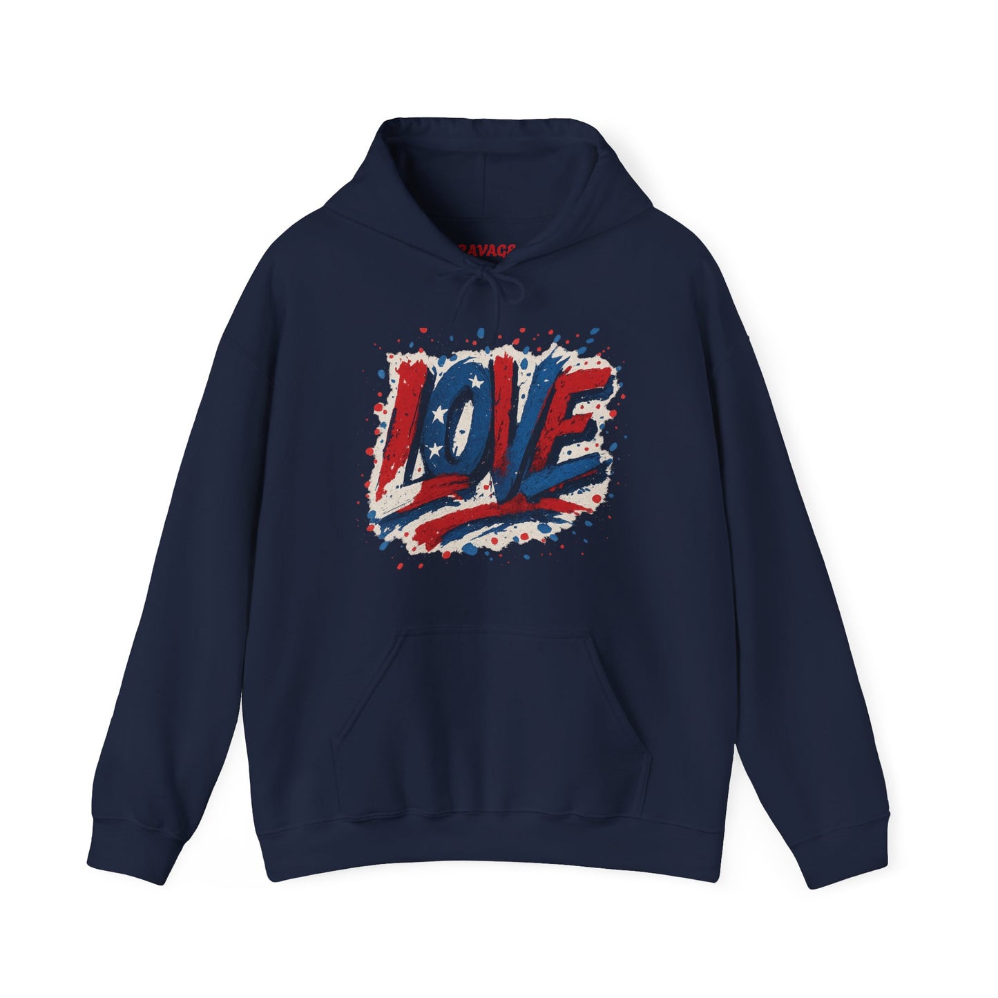 Unisex Hooded Sweatshirt with 'LOVE' Design - Cozy Gift for Friends, Valentine's Day, Casual Wear, Relaxation, Everyday Use