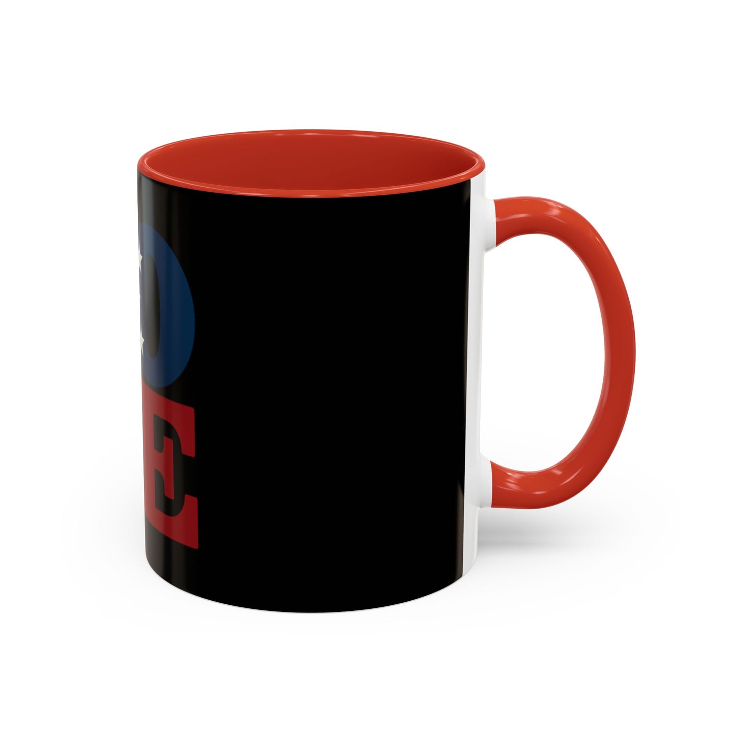 Patriotic Love Coffee Mug | 11 & 15oz Ceramic Cup | Perfect for Independence Day, Valentine's Day, and Everyday Use