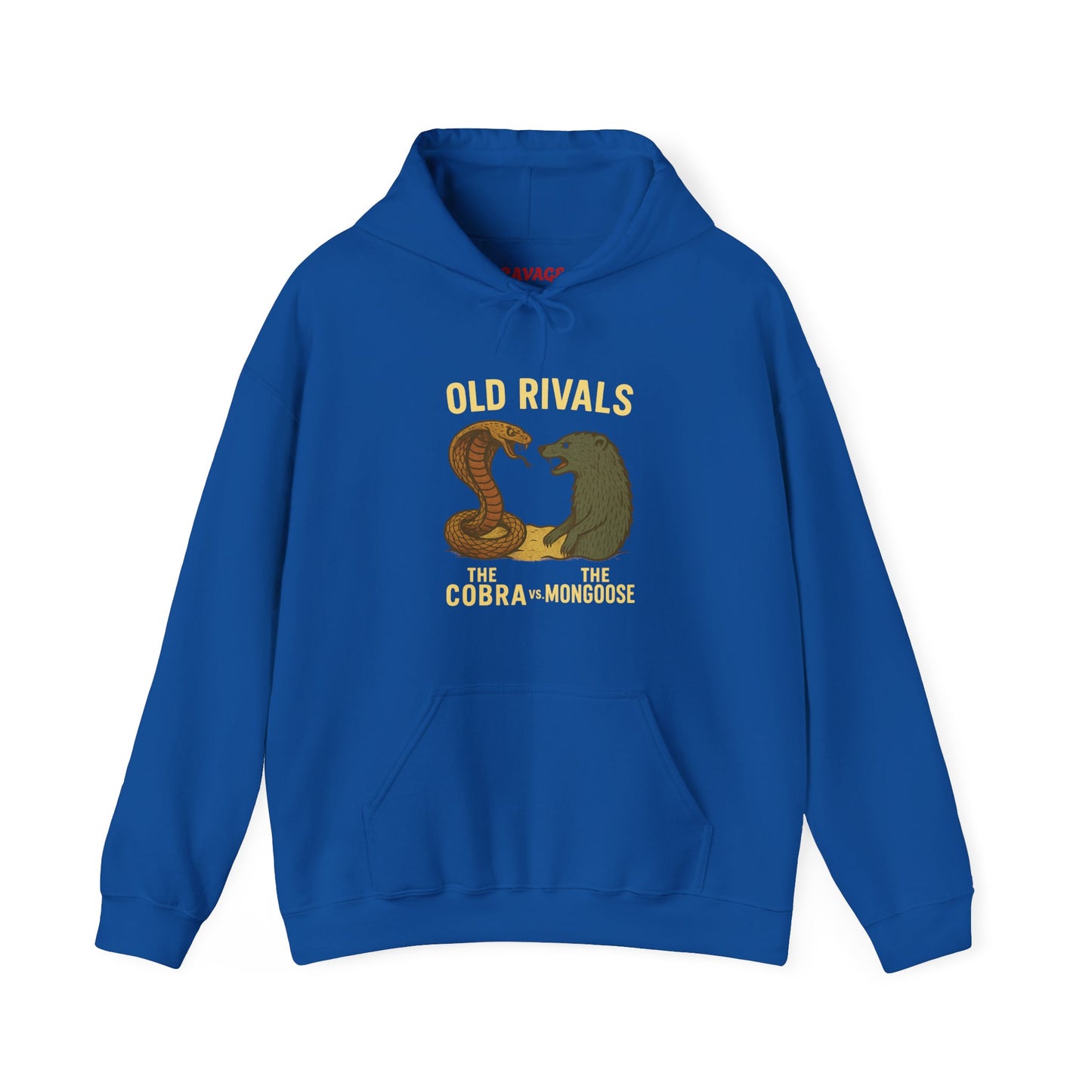 Old Rivals Graphic Hoodie, Unisex Heavy Blend™ Sweatshirt, Cozy Style, Best Gift for Friends, Casual Wear, Perfect for Fall and Winter
