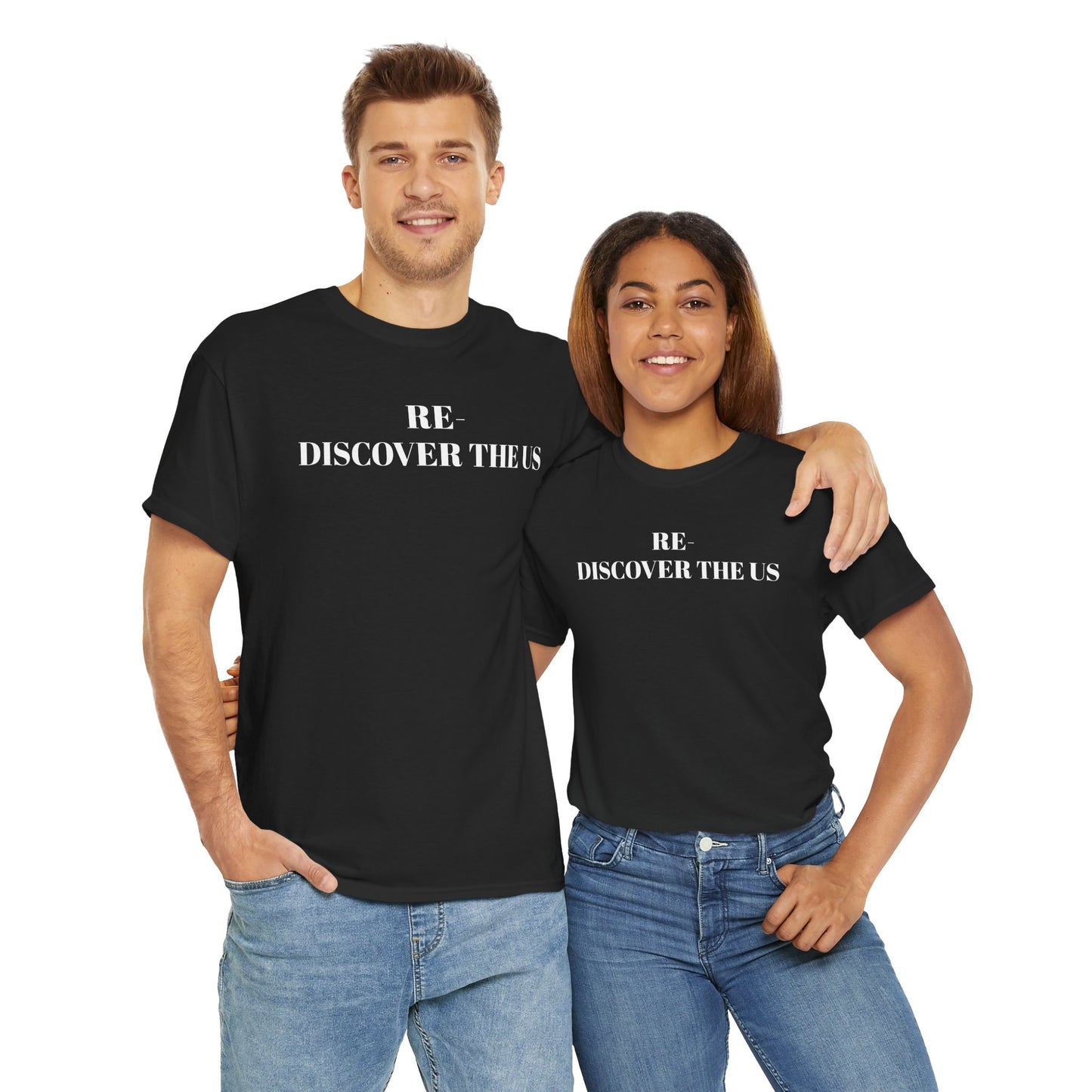 Re-Discover the U.S. Urban Cityscape Tee - Unisex Heavy Cotton Tee