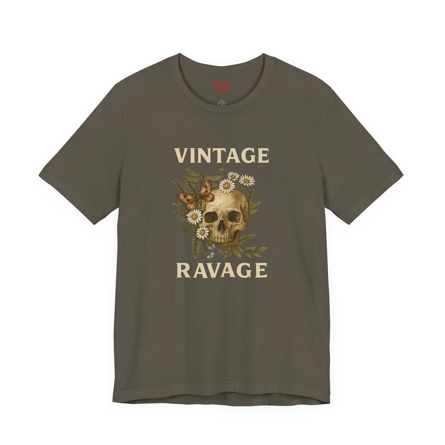 Vintage Skull Graphic Tee, Unisex Skull Shirt, Alternative Fashion, Edgy Vintage T-Shirt, Casual Streetwear Tee, Gift for Him/Her
