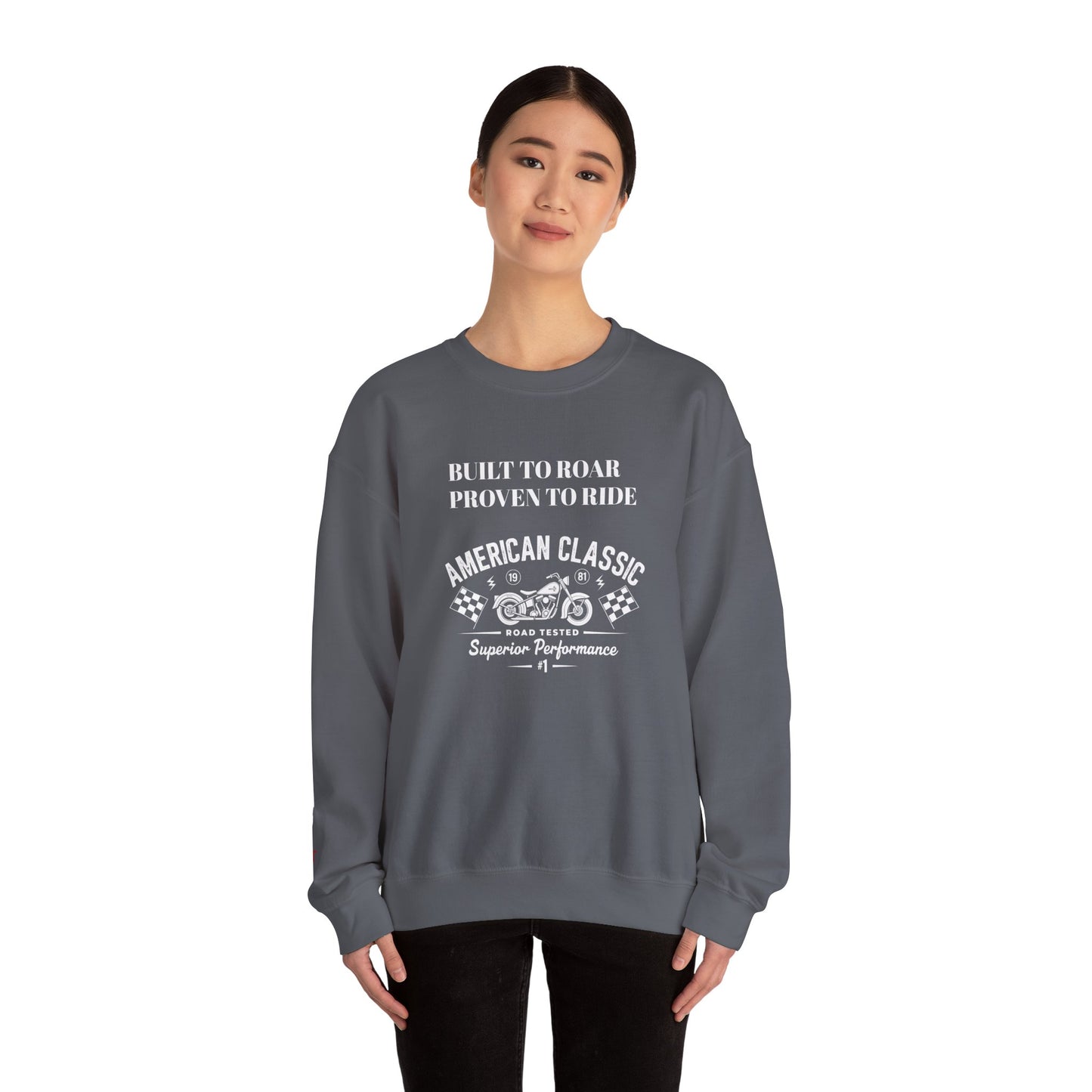 American Classic Cozy Unisex Sweatshirt for All Seasons, Casual Wear