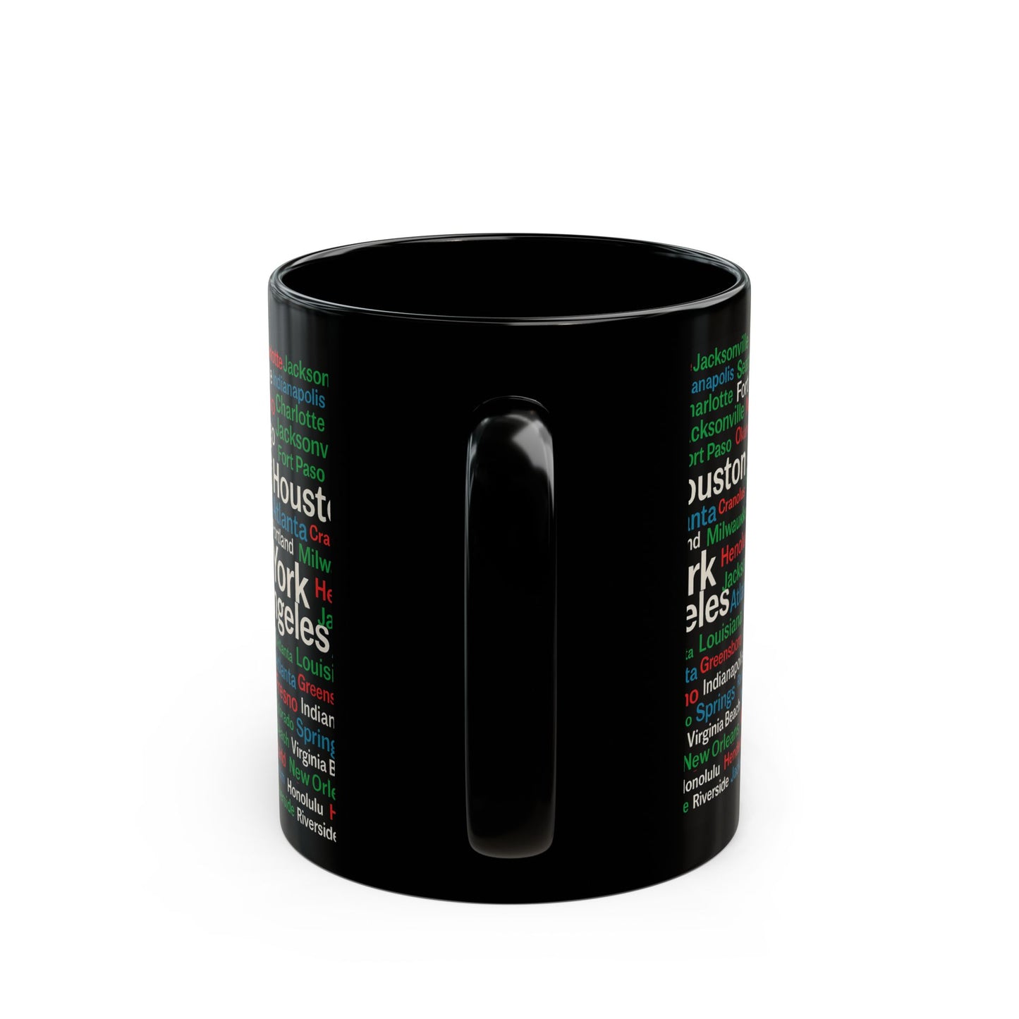 Re-Discover th U.S. Black Mug | Urban Design Ceramics |