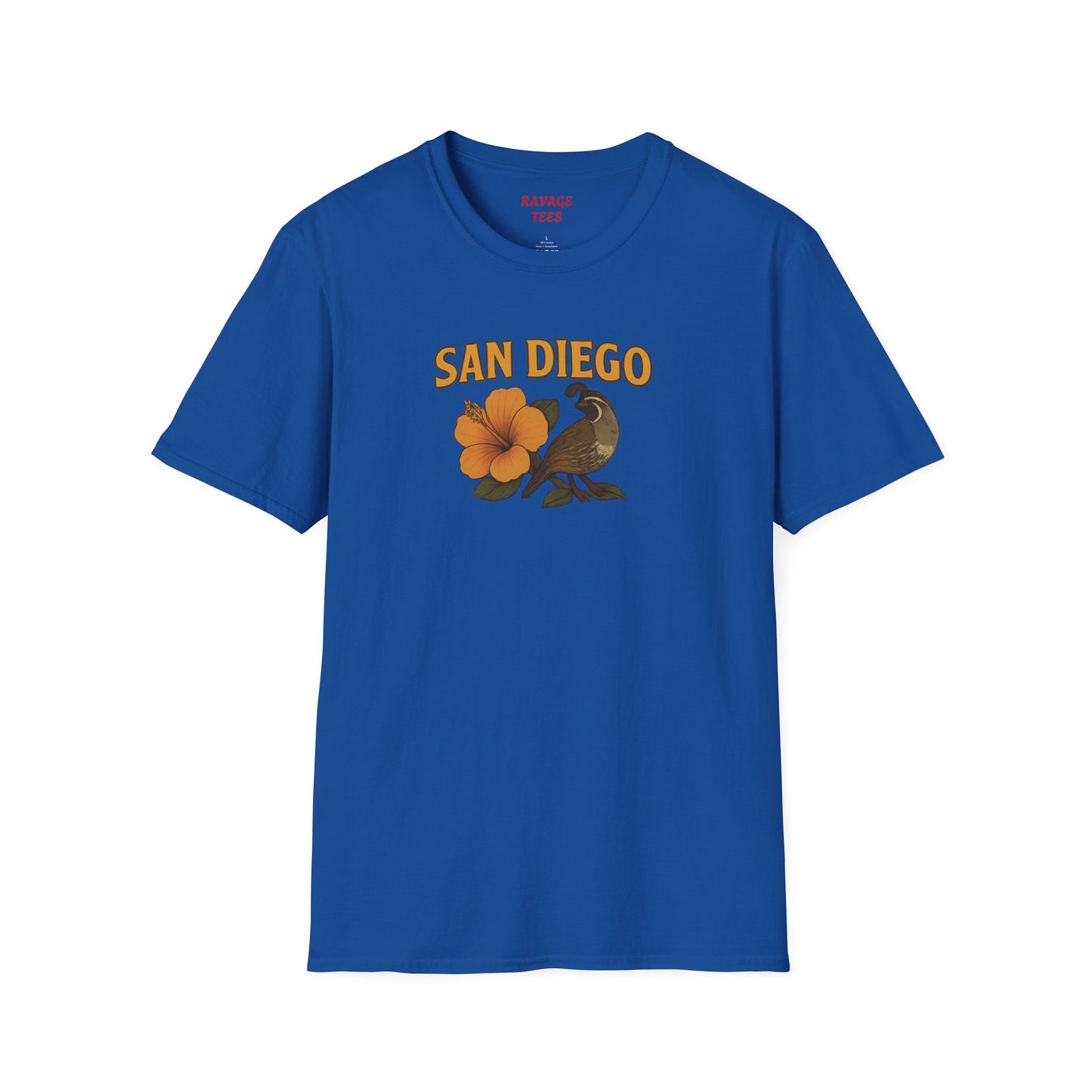 SAN DIEGO Vibes Unisex T-Shirt – Casual Summer Tee, Beachwear, Travel Outfit, Vacation Style, Gift for Him or Her