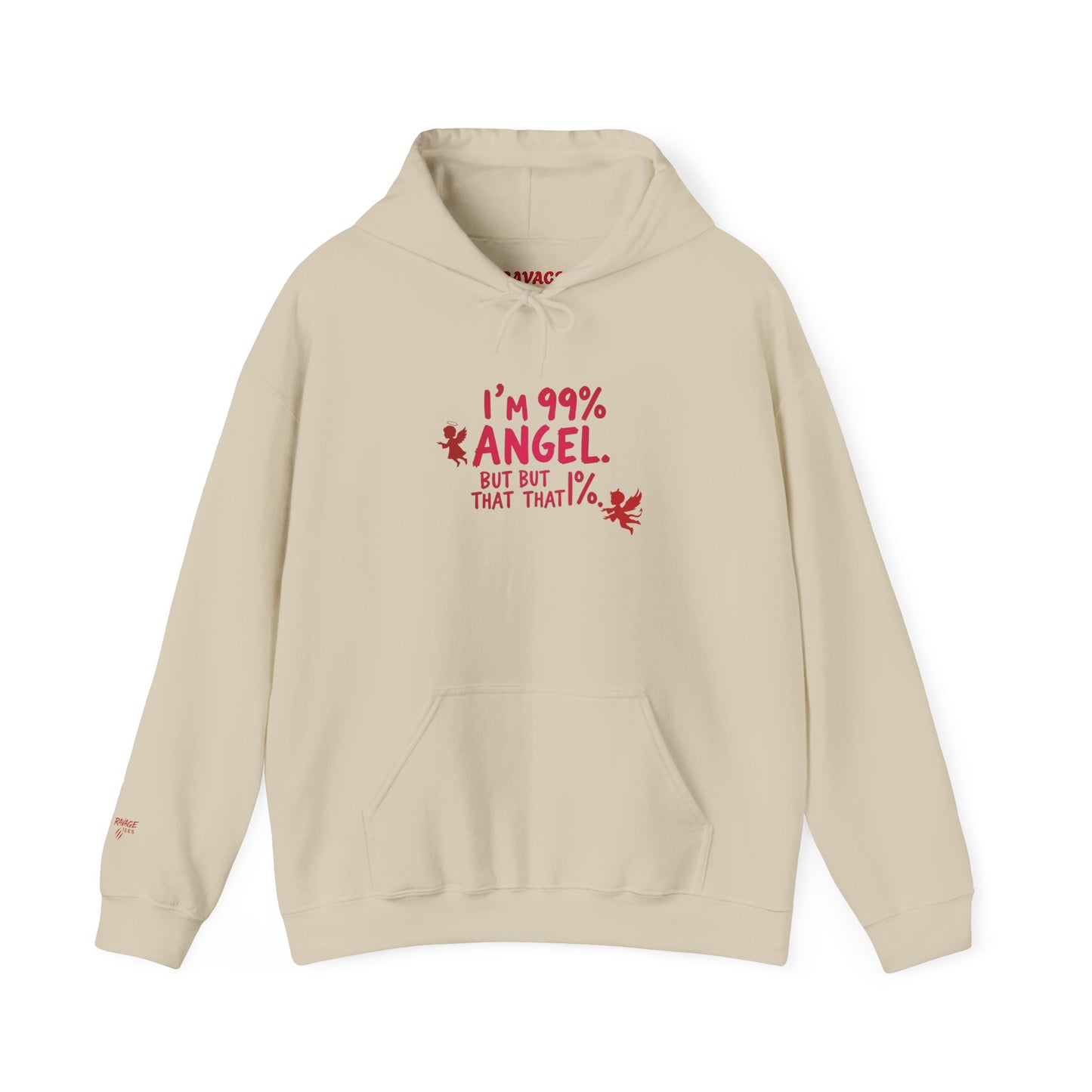 99% Angel Hooded Sweatshirt -