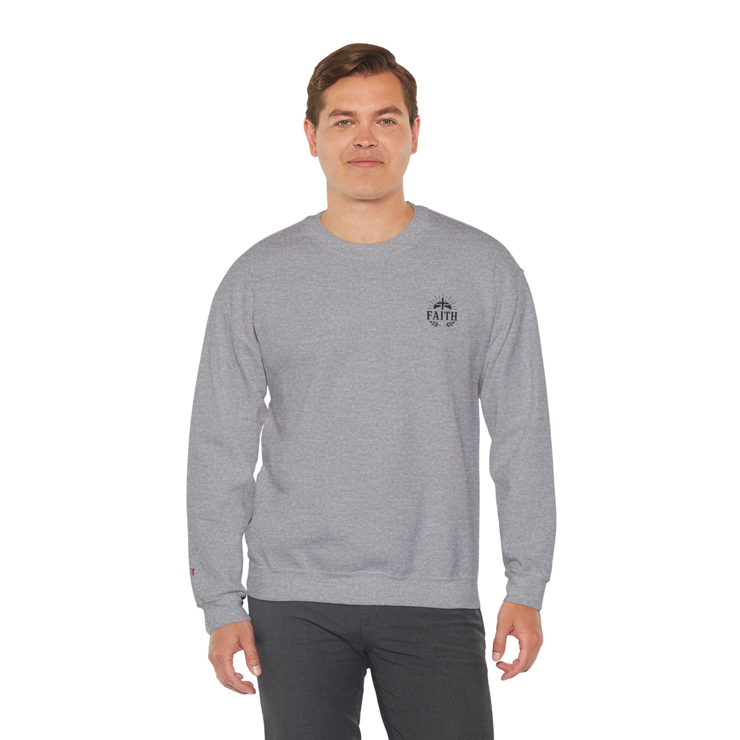 Pray First Worry Never Faith & Prayer Sweatshirt - Unisex Crewneck