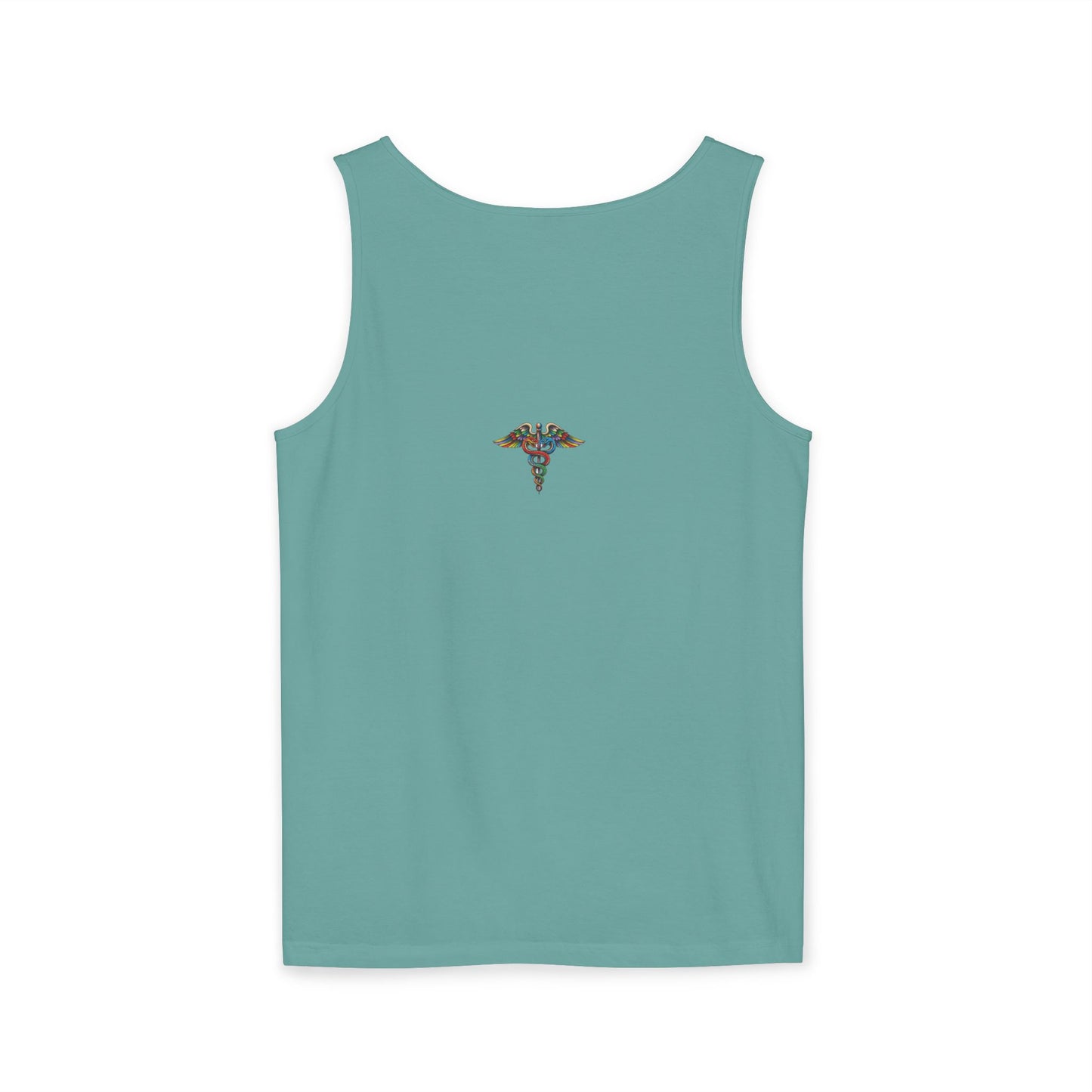 Tattooed Nurse Garment-Dyed Tank Top, Gift for Nurses, Casual Summer Wear