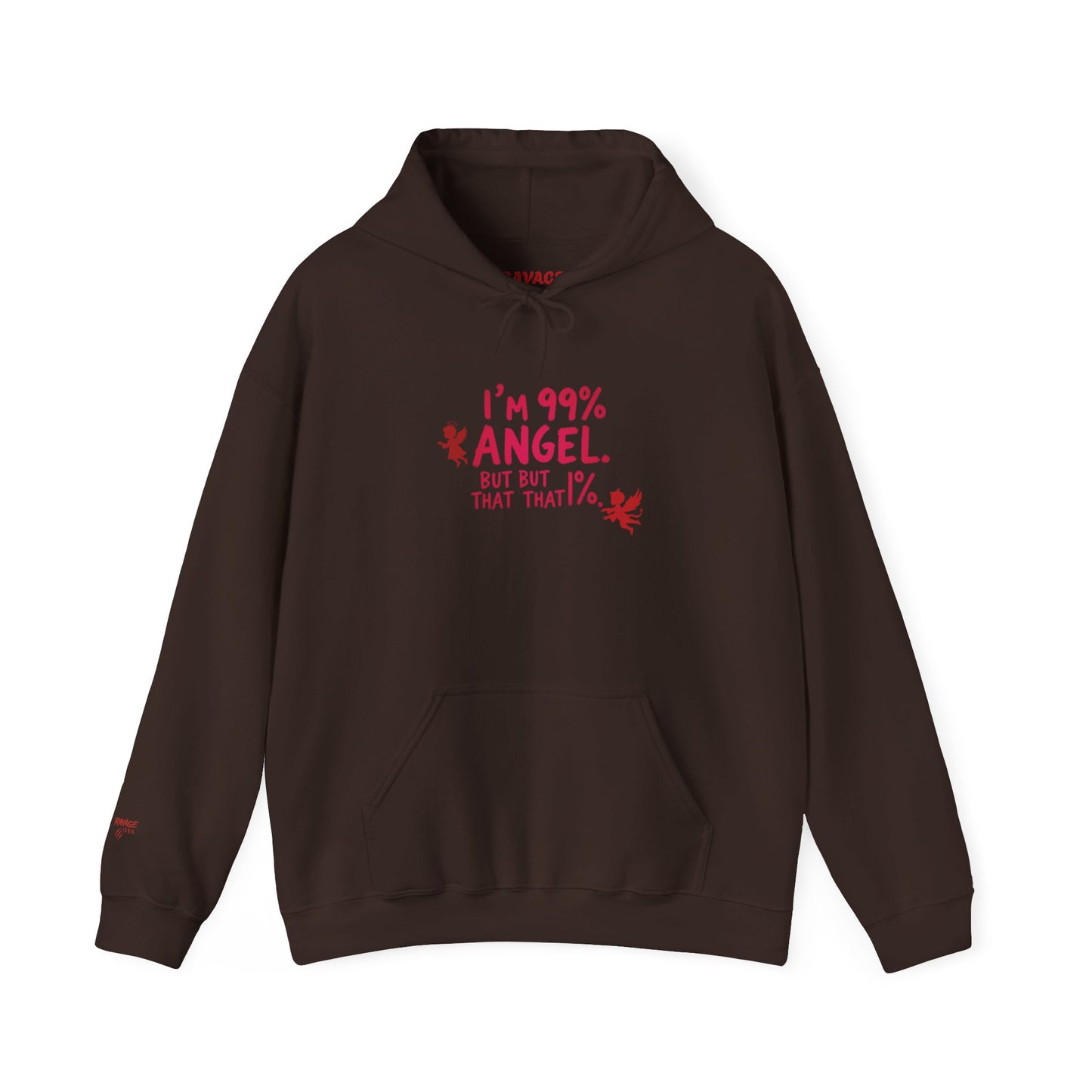 99% Angel Hooded Sweatshirt -