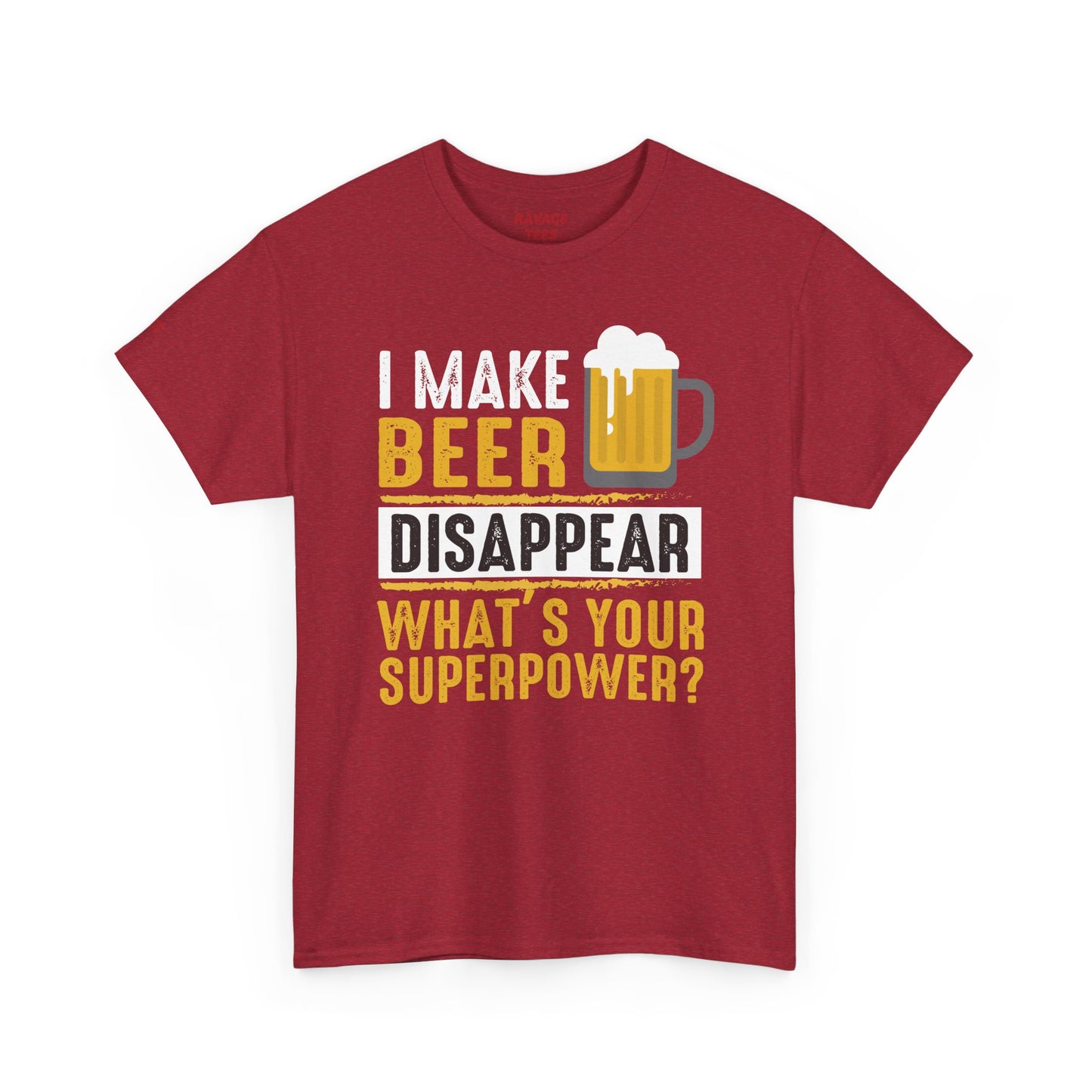 Unisex Beer Superpower Tee | Funny T-Shirt for Beer Lovers