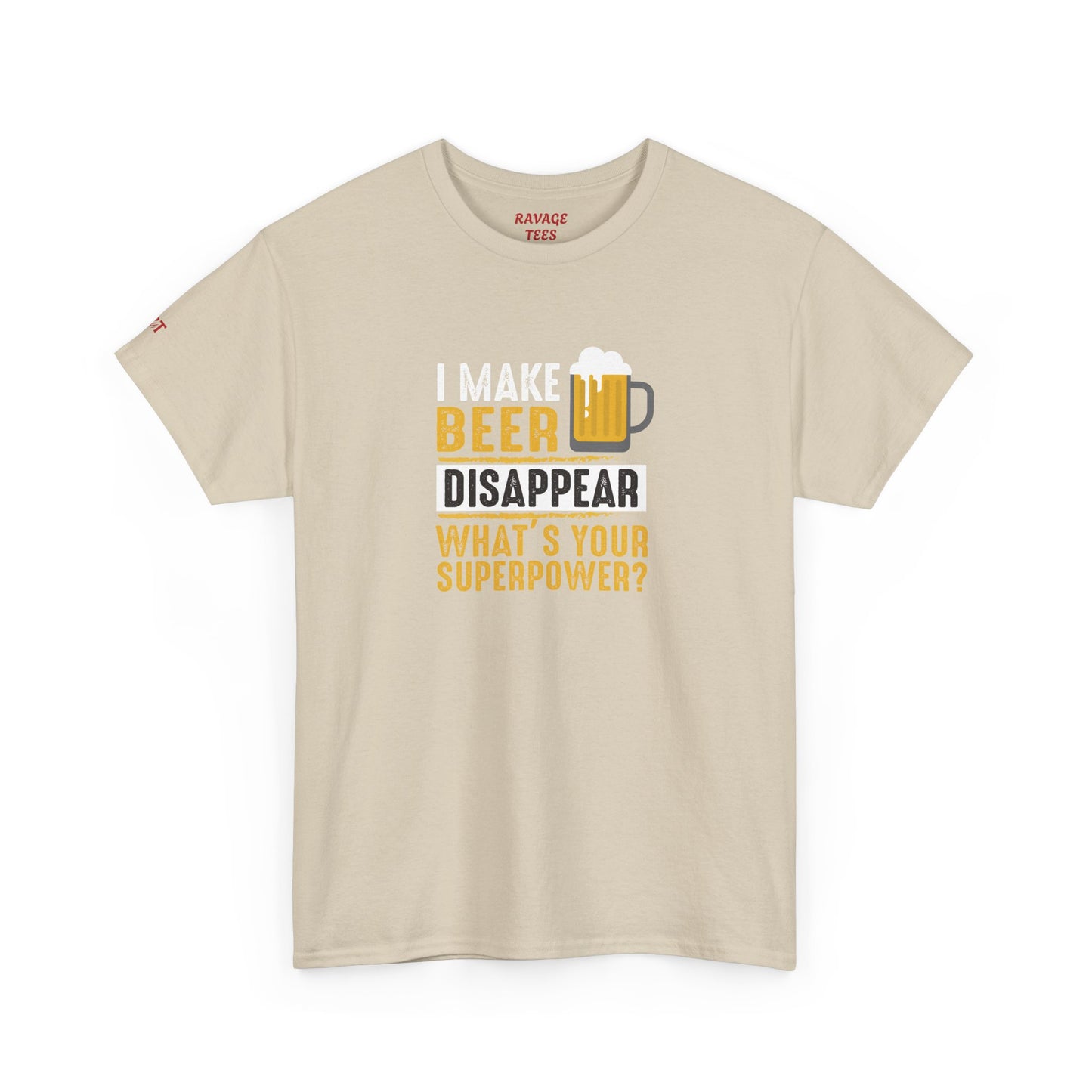 Unisex Beer Superpower Tee | Funny T-Shirt for Beer Lovers