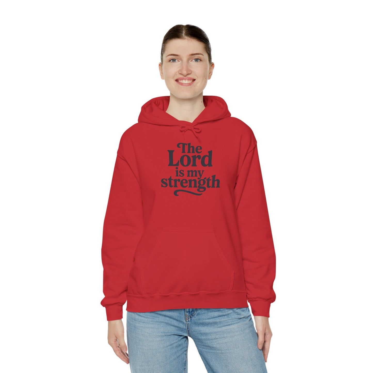 Faith-Inspired Hooded Sweatshirt, Cozy Christian Apparel, Gift for Believers, Inspirational Hoodie, Church Outing Wear