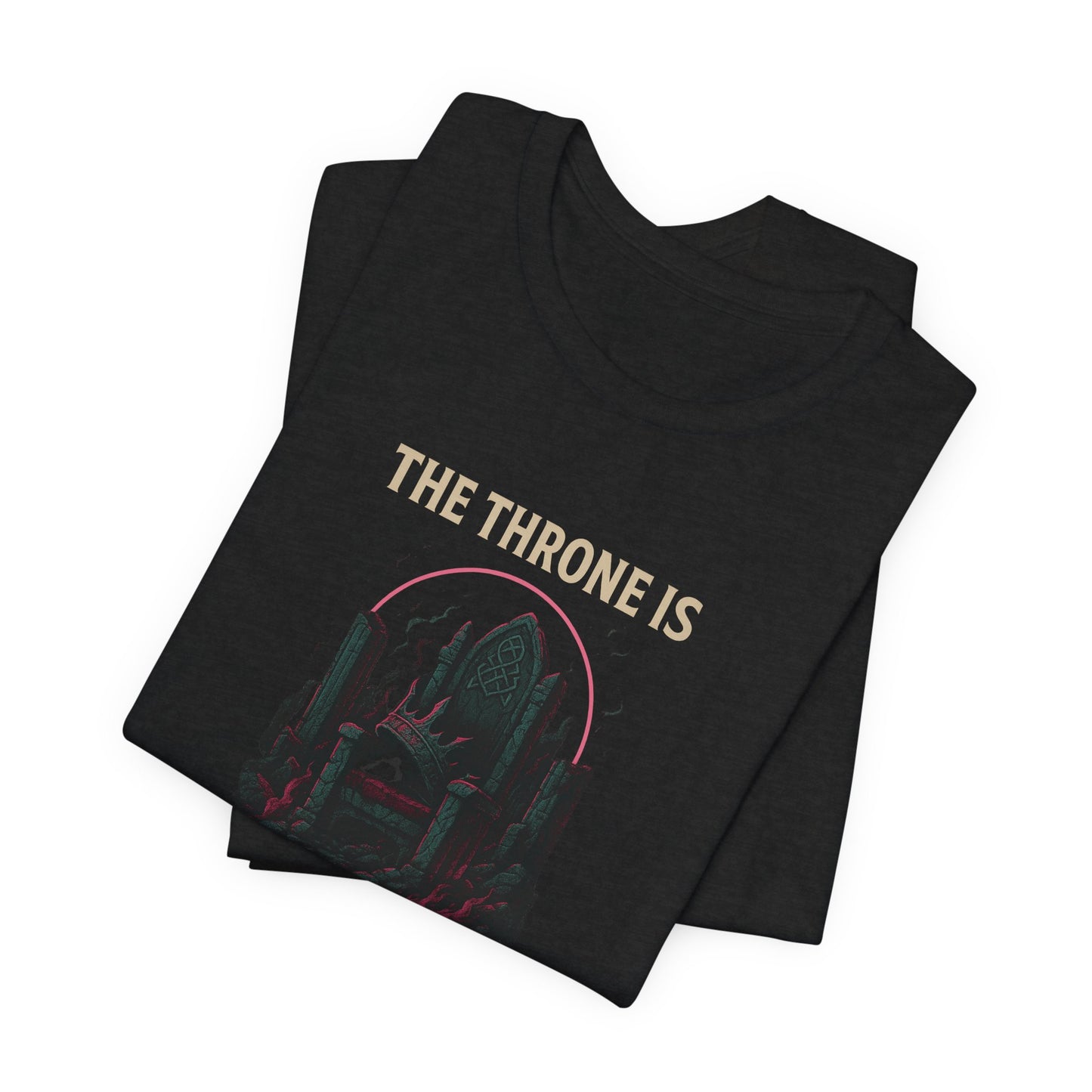 Chaos Throne Graphic Tee | Unisex T-Shirt | Funny Gamer Shirt | Trendy Casual Wear | Unique Gift Idea