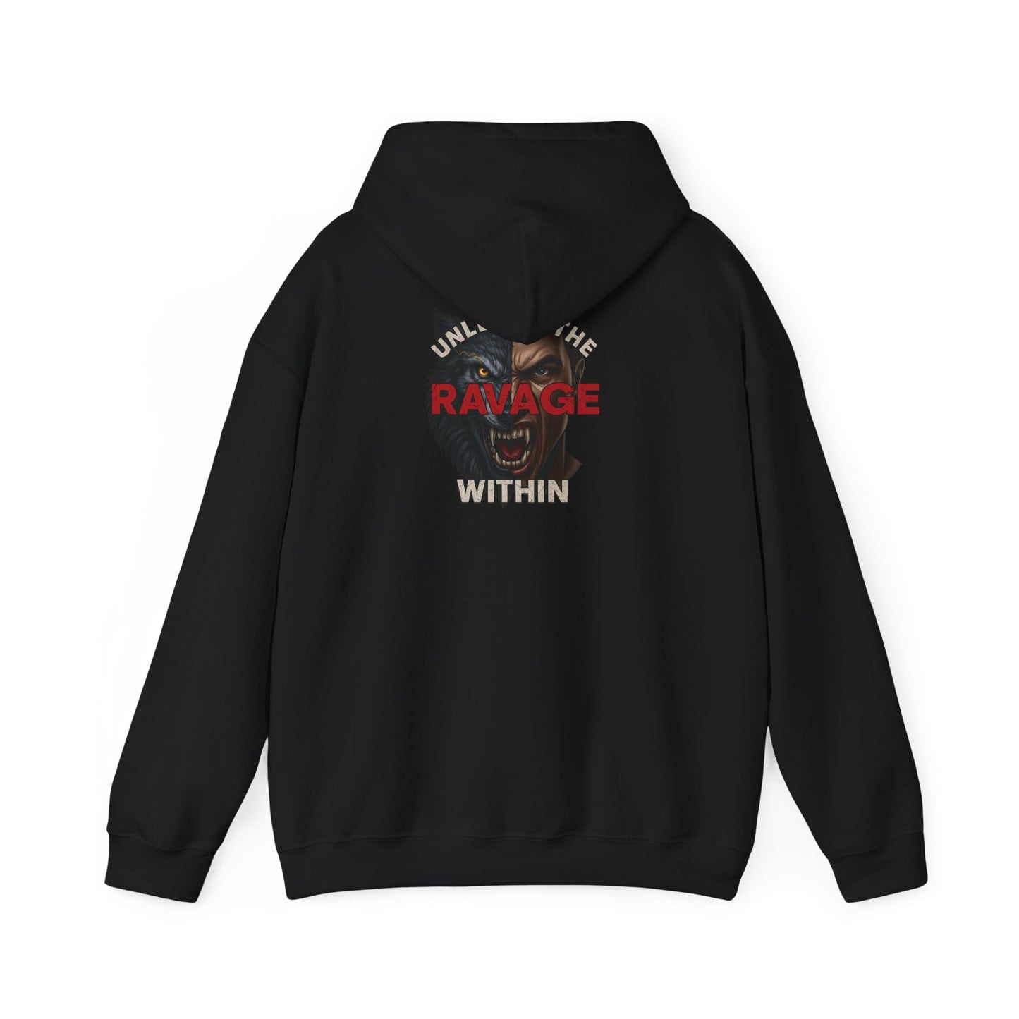 Unleash the Ravage Within Hoodie, Motivational Sweatshirt for Fitness Lovers, Cozy Hoodie for Gym, Gift for Athletes, Unisex Sweatshirt