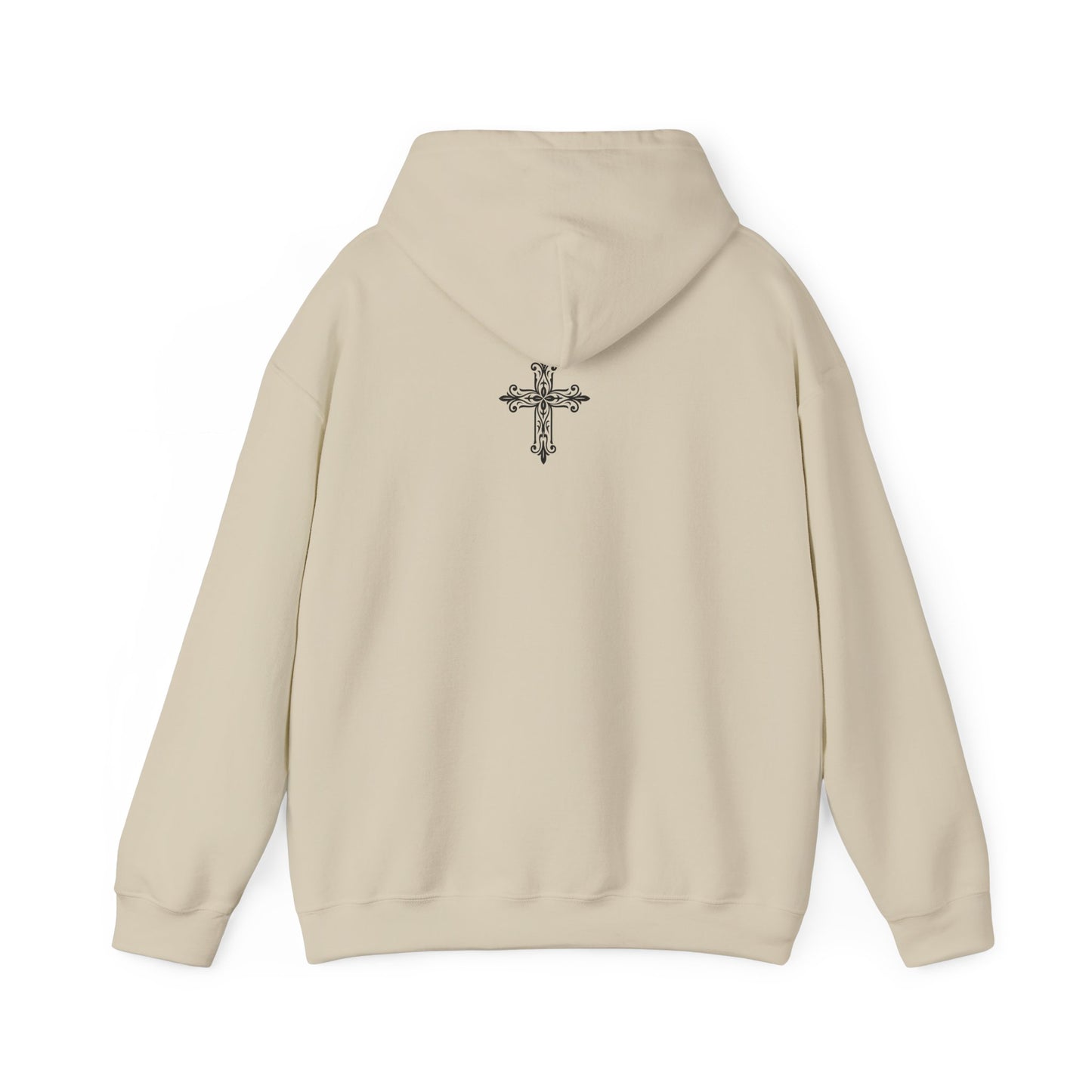 Faith-Inspired Hooded Sweatshirt, Cozy Christian Apparel, Gift for Believers, Inspirational Hoodie, Church Outing Wear