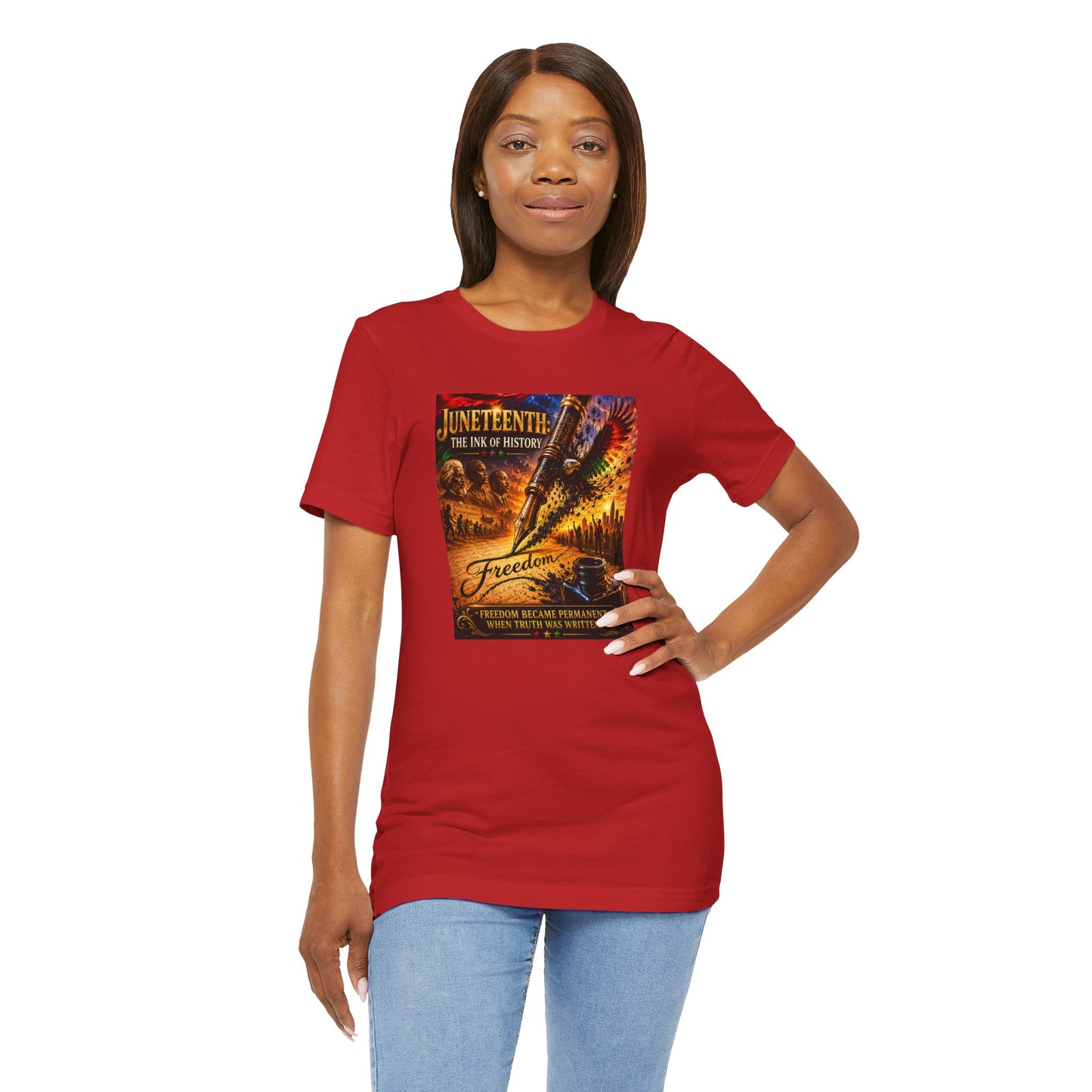 Juneteenth Freedom T-Shirt – 'Freedom Became Permanent'