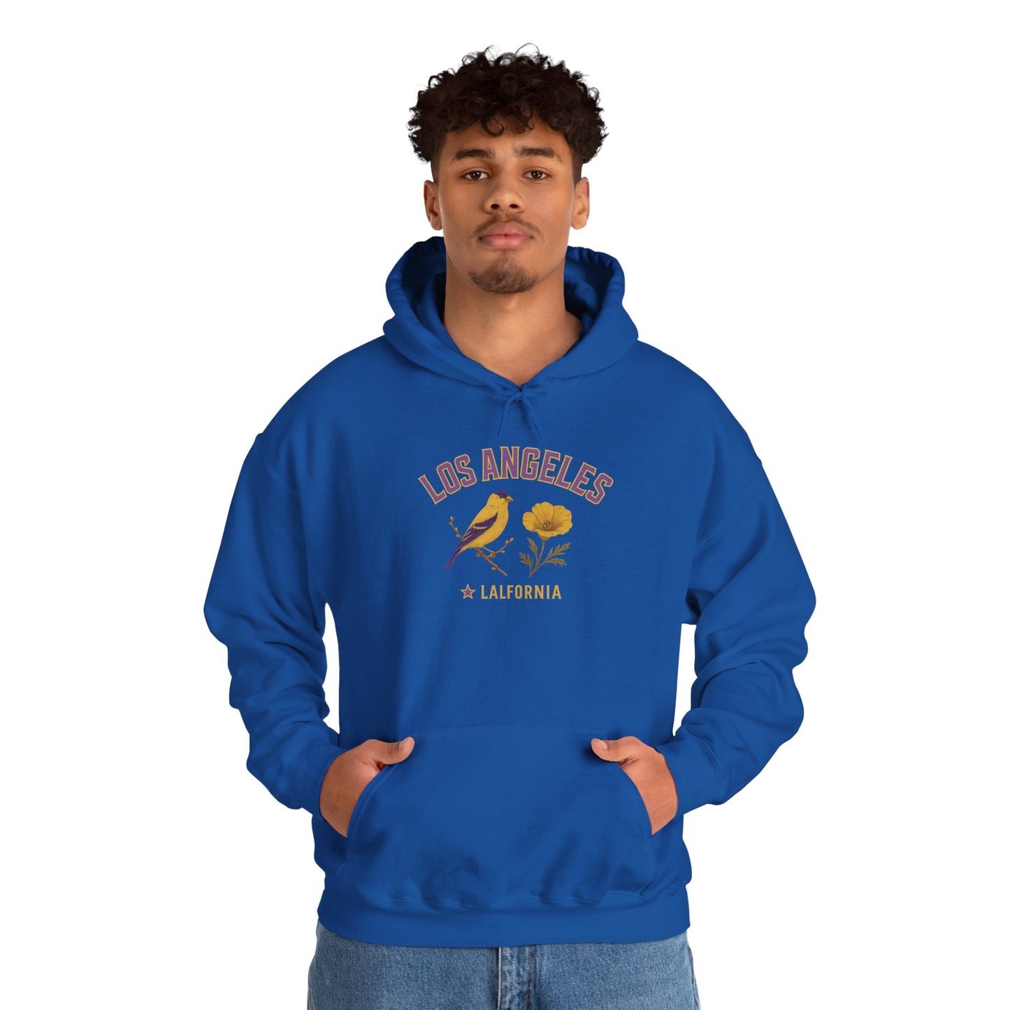 LOS ANGELES Vintage Hoodie | Retro Style Hooded Sweatshirt, Cozy Fall & Winter Wear, Travel Gift for Atlanta Lovers