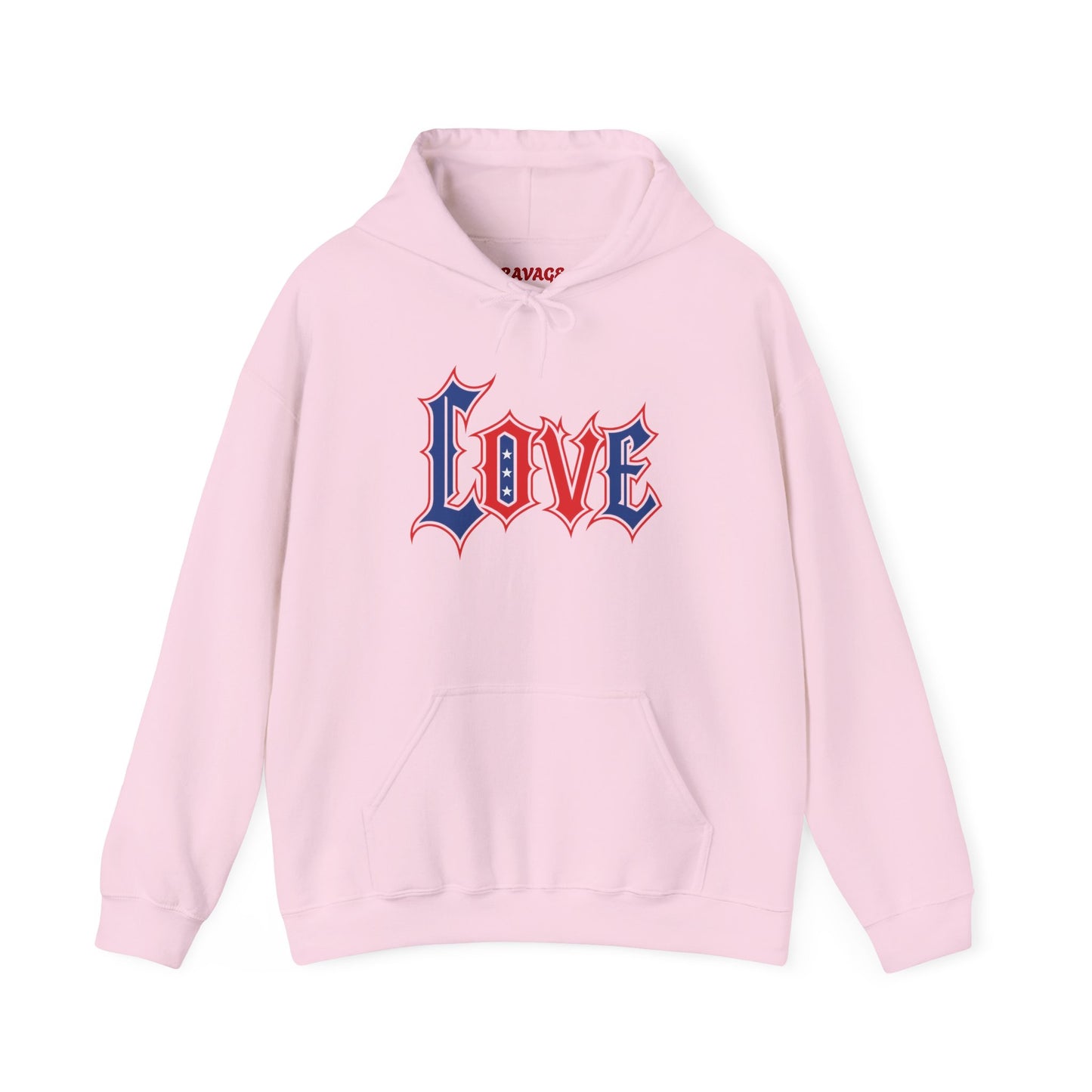 Unisex Hooded Sweatshirt with 'LOVE' Design - Cozy Gift for Friends, Valentine's Day, Casual Wear, Relaxation, Everyday Use