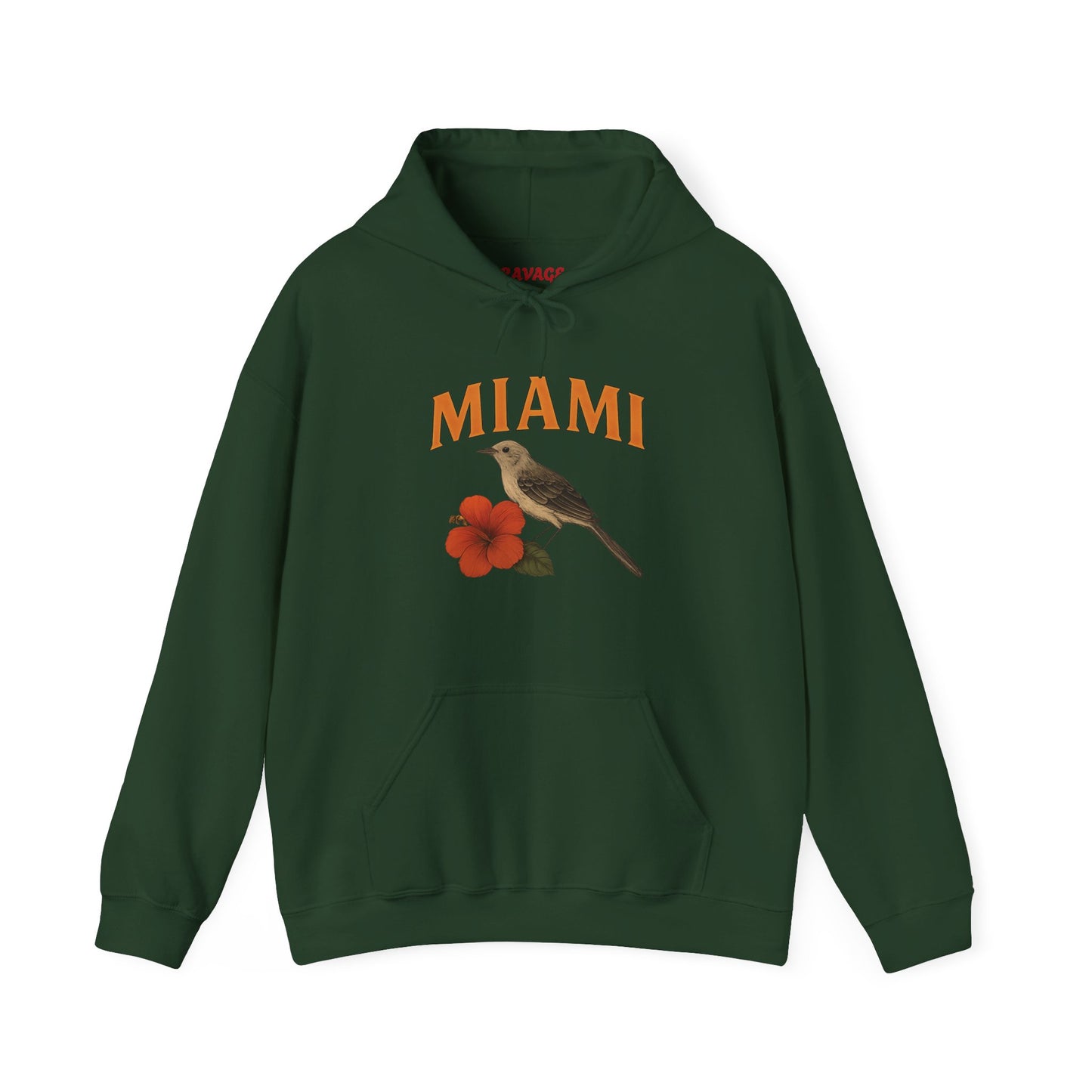 MIAMI THE 305 Unisex Hoodie – Cozy Sweatshirt, Casual Travel Souvenir, Relaxed Streetwear Gift for Nature & City Lovers