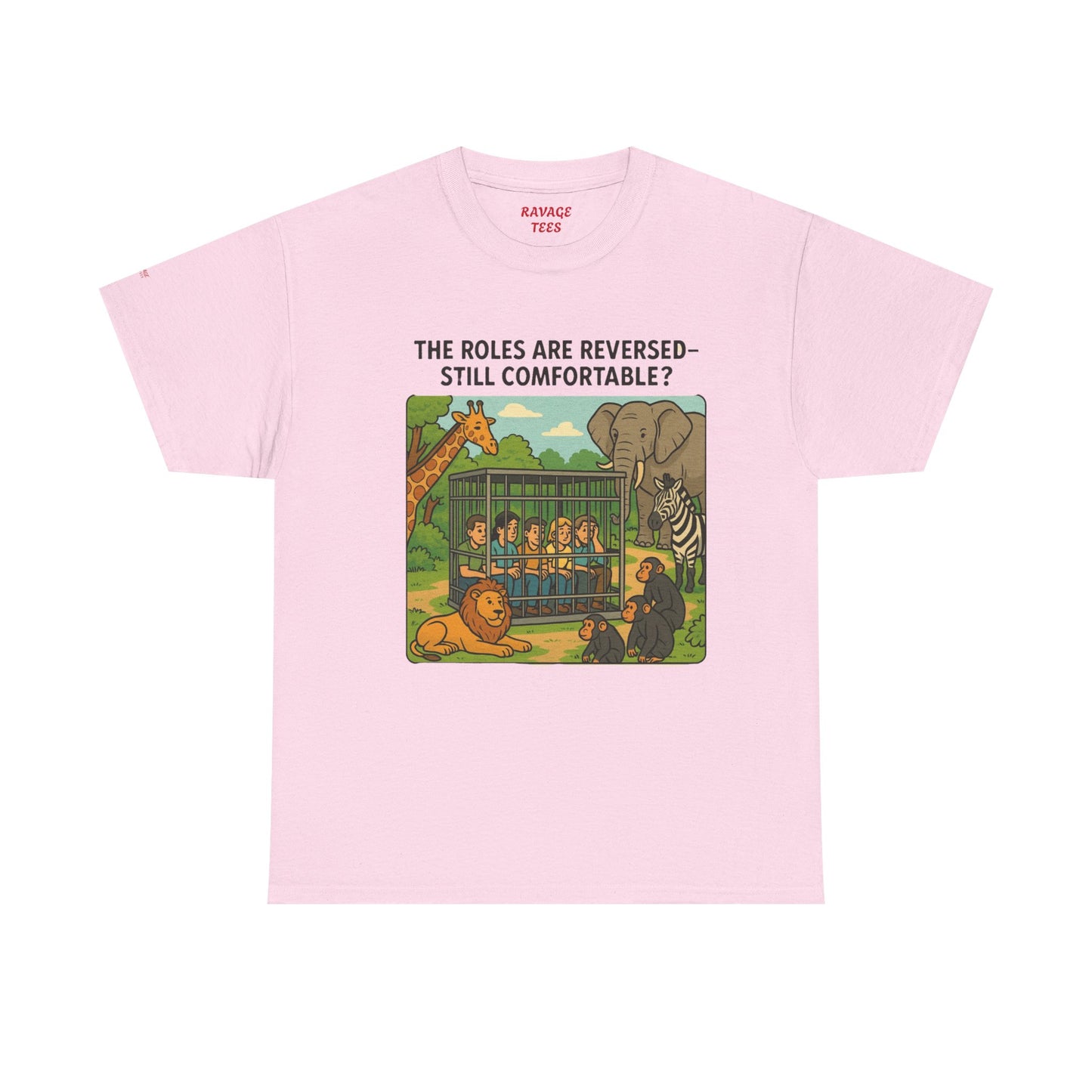 The Roles are Reversed- Are You Comfortable -Humorous Unisex Heavy Cotton Tee