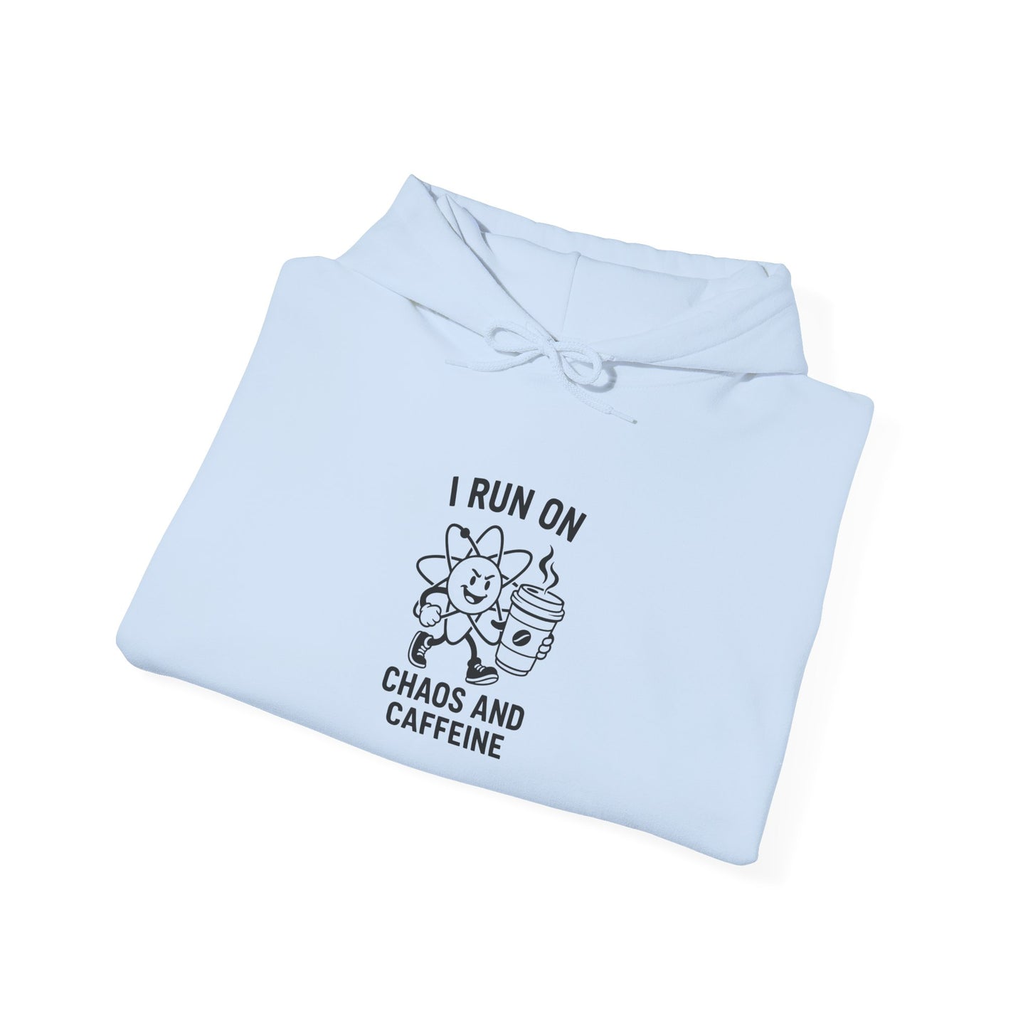Caffeine Chaos Hoodie - Cozy Unisex Sweatshirt, Ideal for Coffee Lovers, Gift for Friends, Birthday, Relaxation, Casual Wear