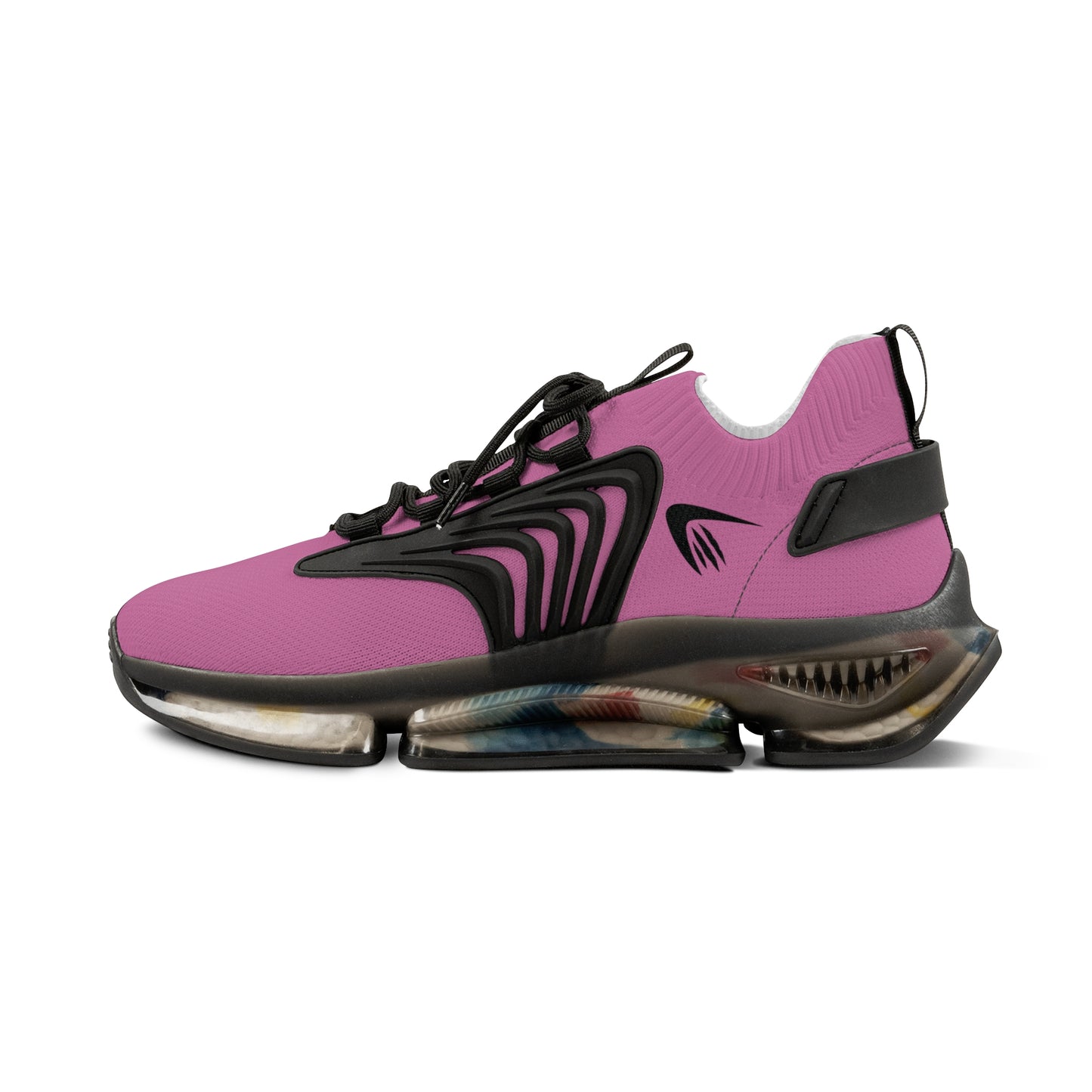 DARK PINK RAVAGE Men's Mesh Sneakers: Stylish Ultimate Comfort Athletic Shoes
