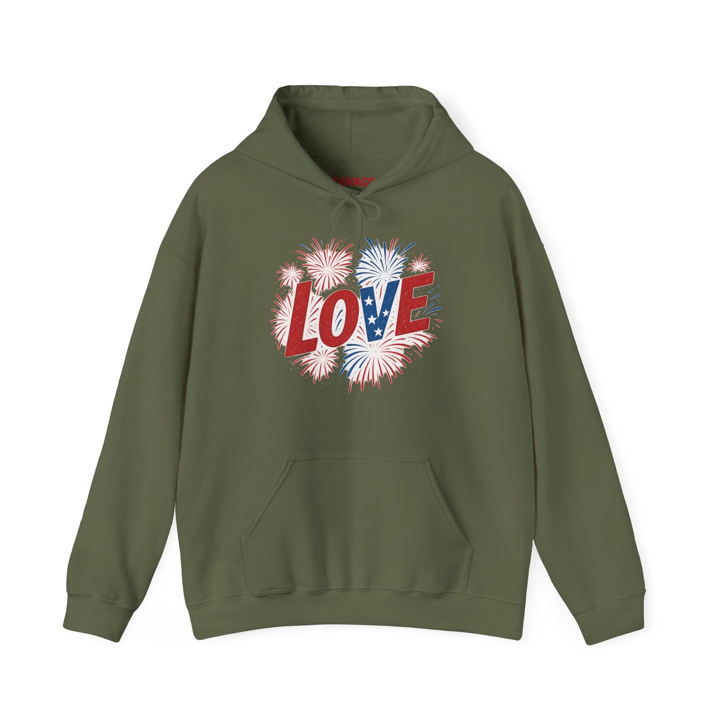 Unisex Hooded Sweatshirt with 'LOVE' Design - Cozy Gift for Friends, Valentine's Day, Casual Wear, Relaxation, Everyday Use