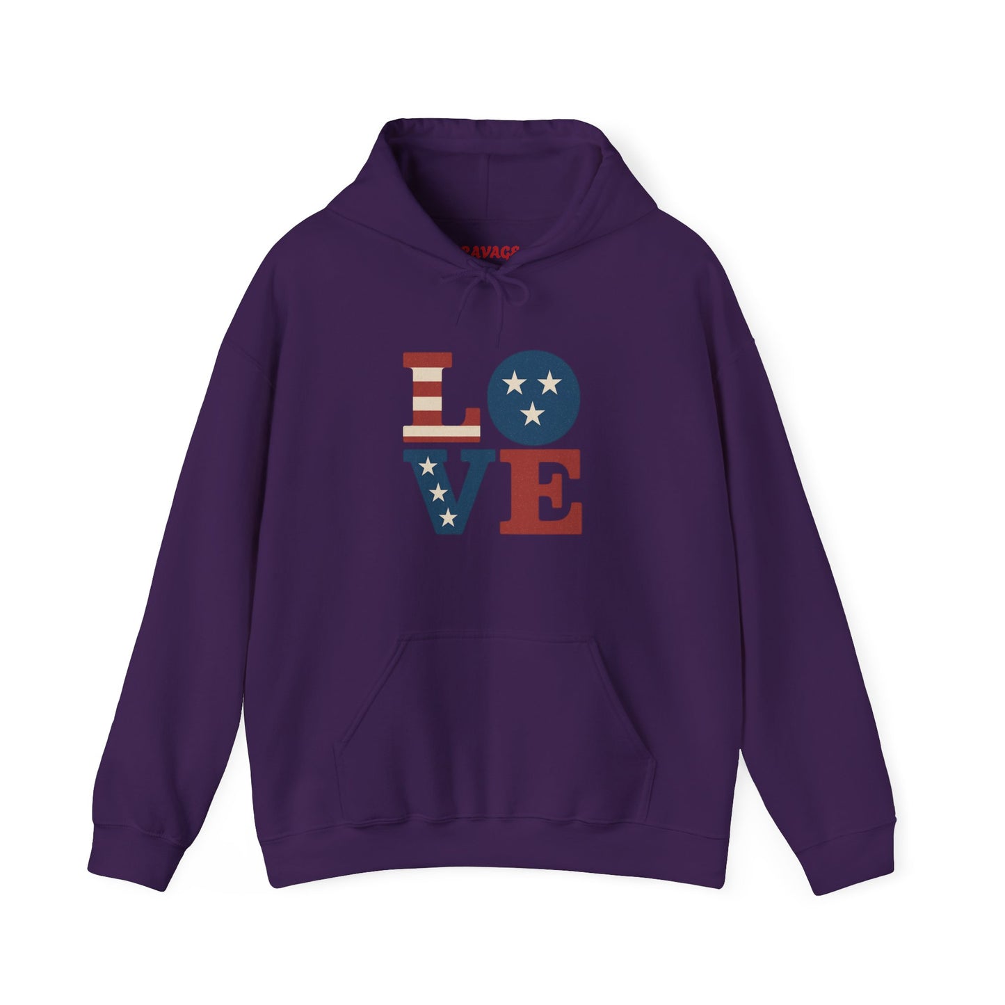 Unisex Hooded Sweatshirt with 'LOVE' Design - Cozy Gift for Friends, Valentine's Day, Casual Wear, Relaxation, Everyday Use