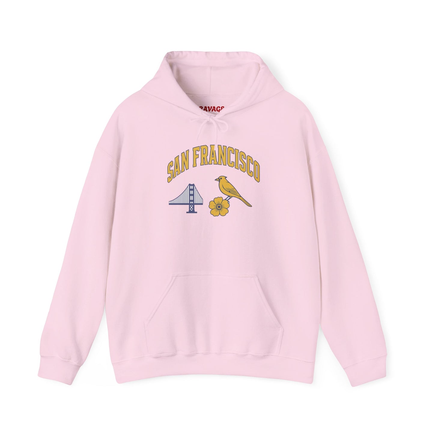 SAN FRANCISCO Unisex Hoodie – Cozy Sweatshirt, Casual Travel Souvenir, Relaxed Streetwear Gift for Nature & City Lovers